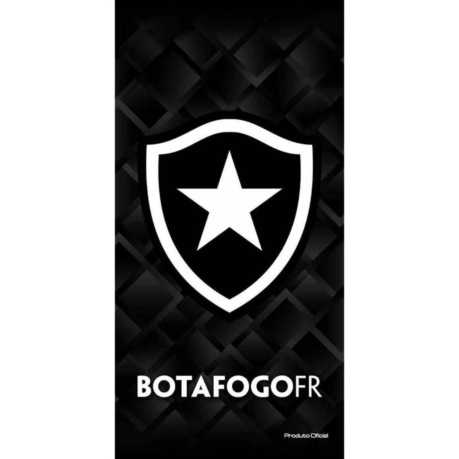 Toalha de Banho Botafogo Buettner Veludo 70X140 - Foto 1