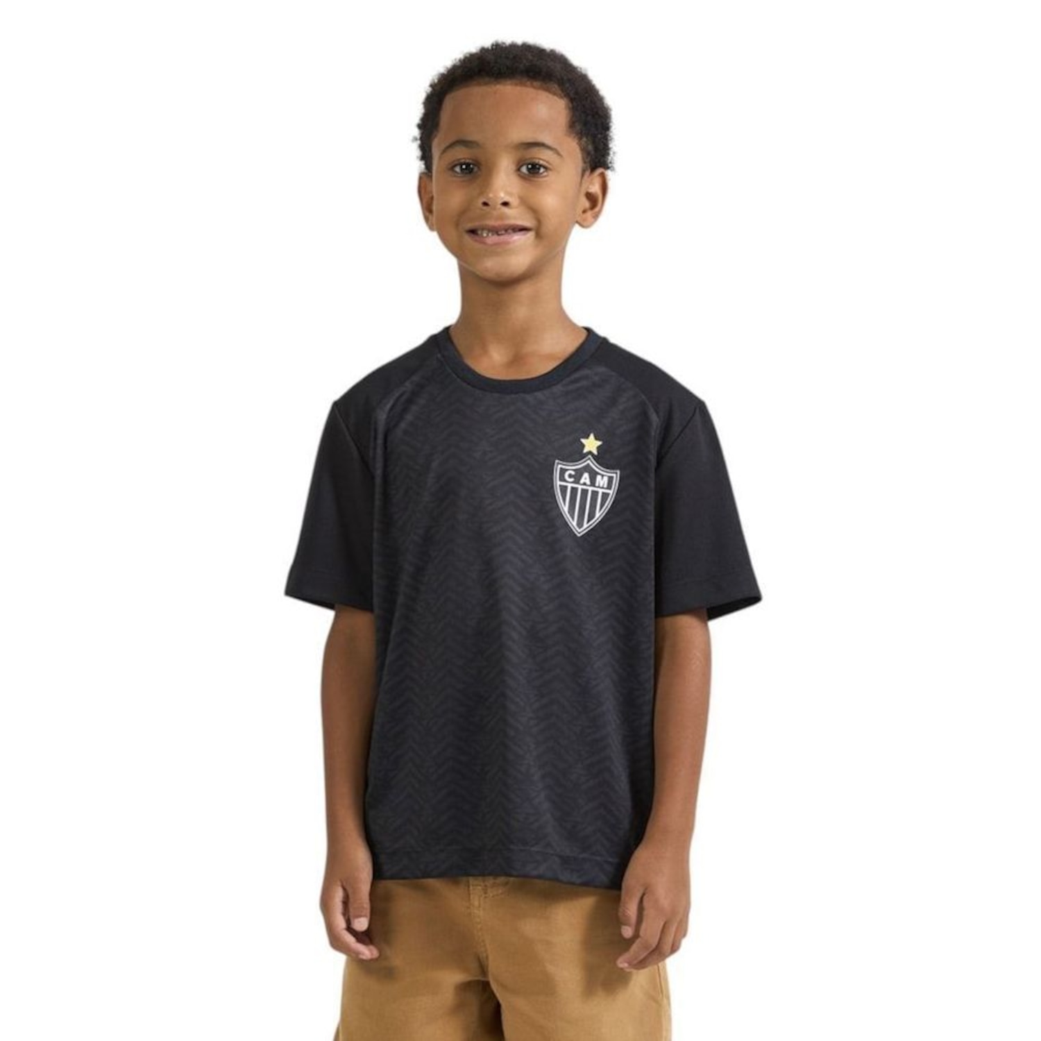 Camisa do Atlético Mineiro Braziline Principia Infantil - Foto 1