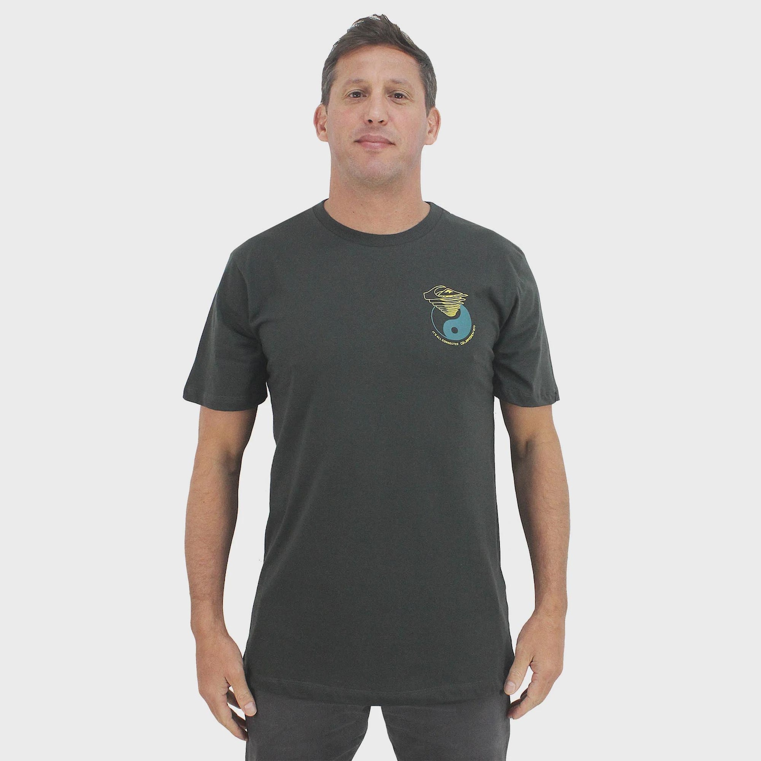 Camiseta Quiksilver Hypnotic Wave Masculino - Foto 1