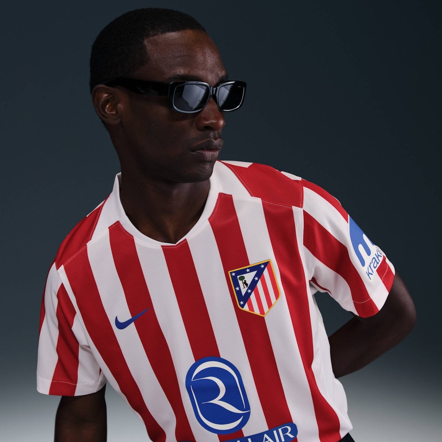 Camisa Atlético de Madrid I 25/26 Nike Torcedor Pro Masculina - Foto 4