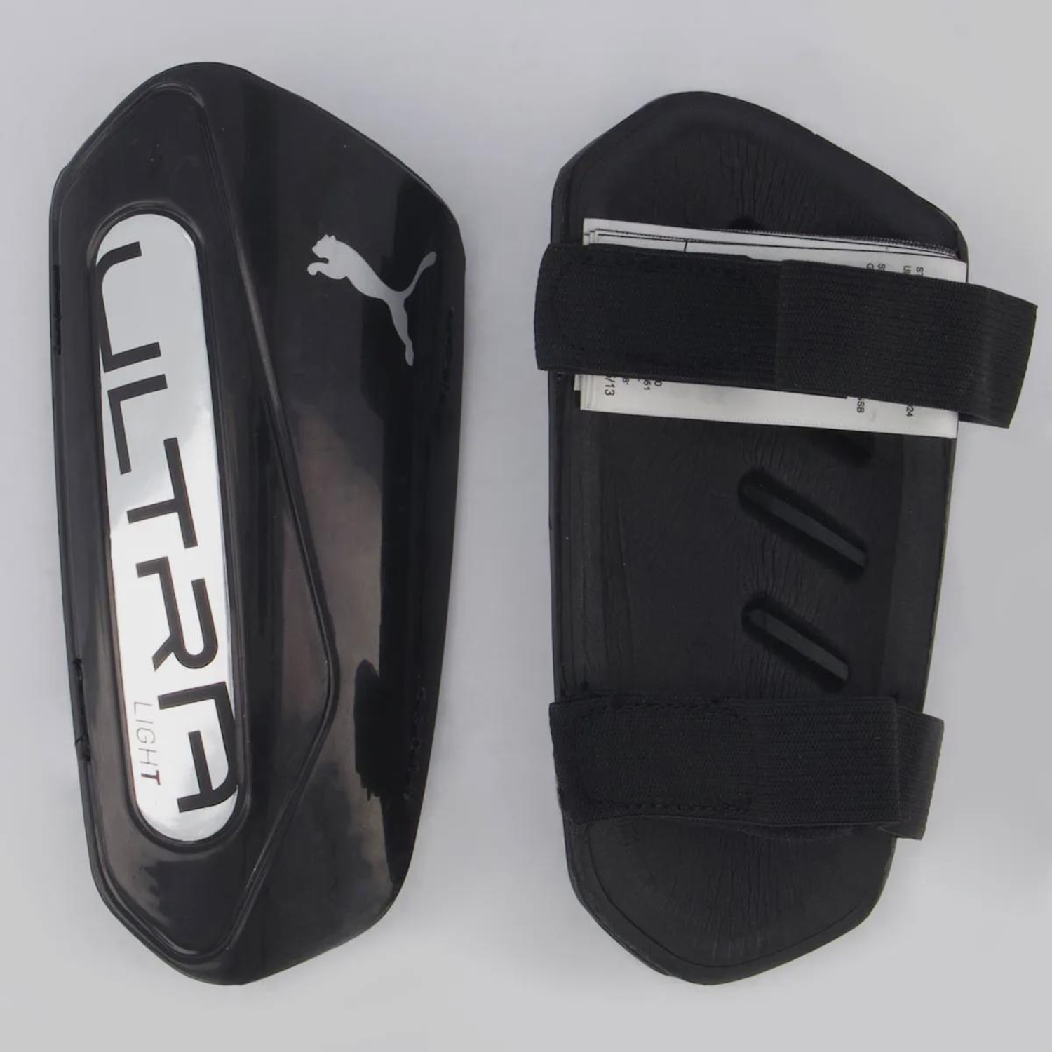 Caneleira de Futebol Puma Ultra Light Strap Adulto - Foto 1