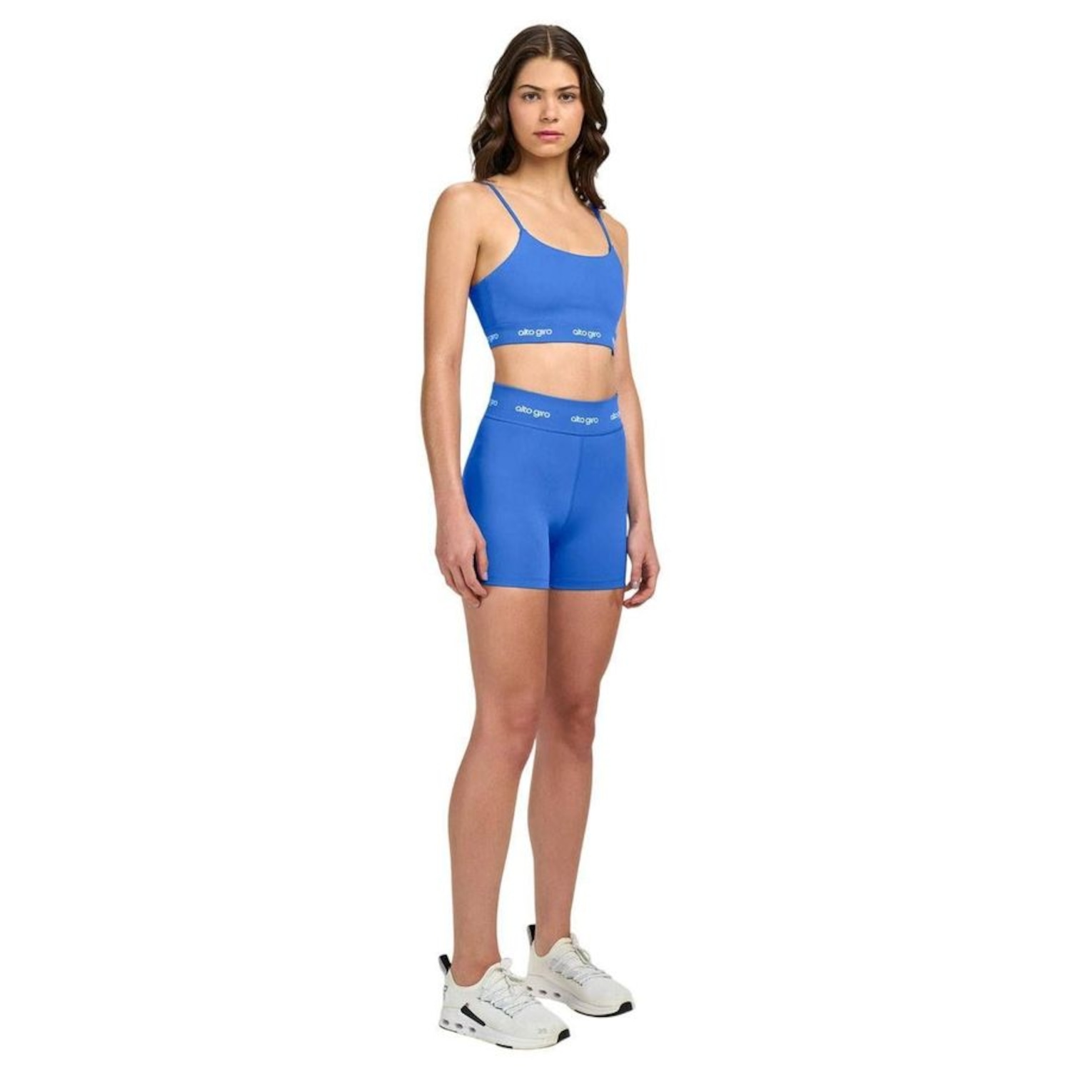 Bermuda Alto Giro Sport Grip Feminina - Foto 1