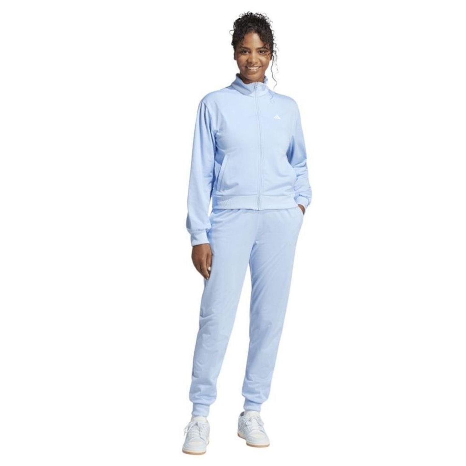 Agasalho Feminino adidas sem Capuz Feel Cozy - Foto 1