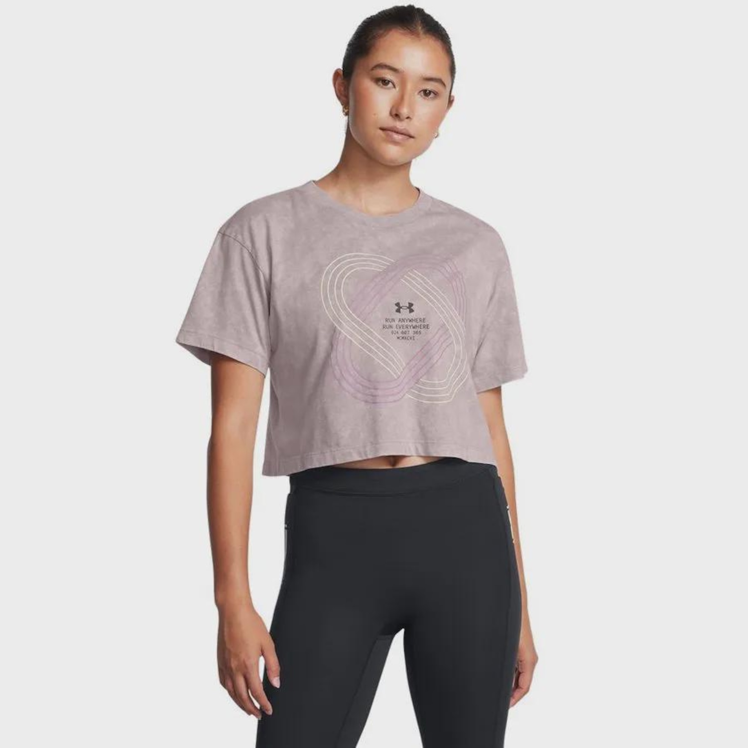 Camiseta Under Armour Anywhere Shortsleeve Feminina - Foto 1
