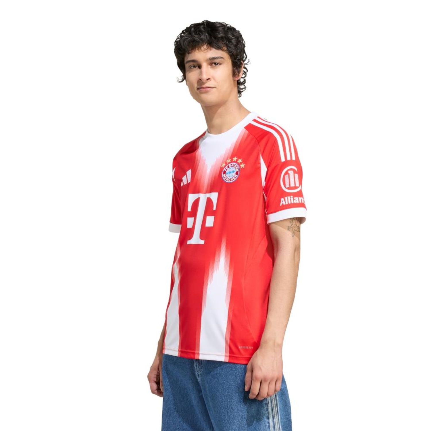 Camisa FC Bayern 1 25/26 Masculina Adidas - Foto 1