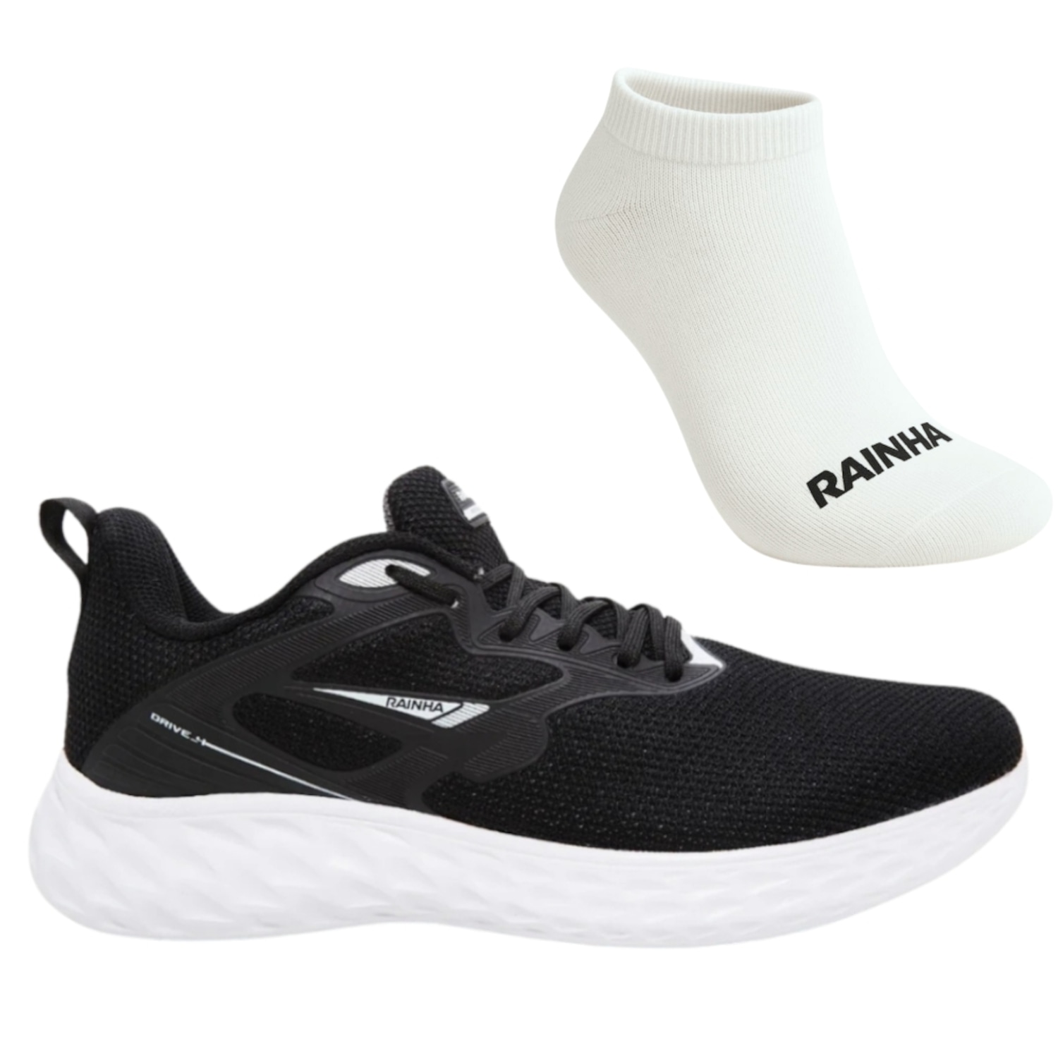 Tênis Feminino Rainha Drive IV + Par de Meia - Foto 1