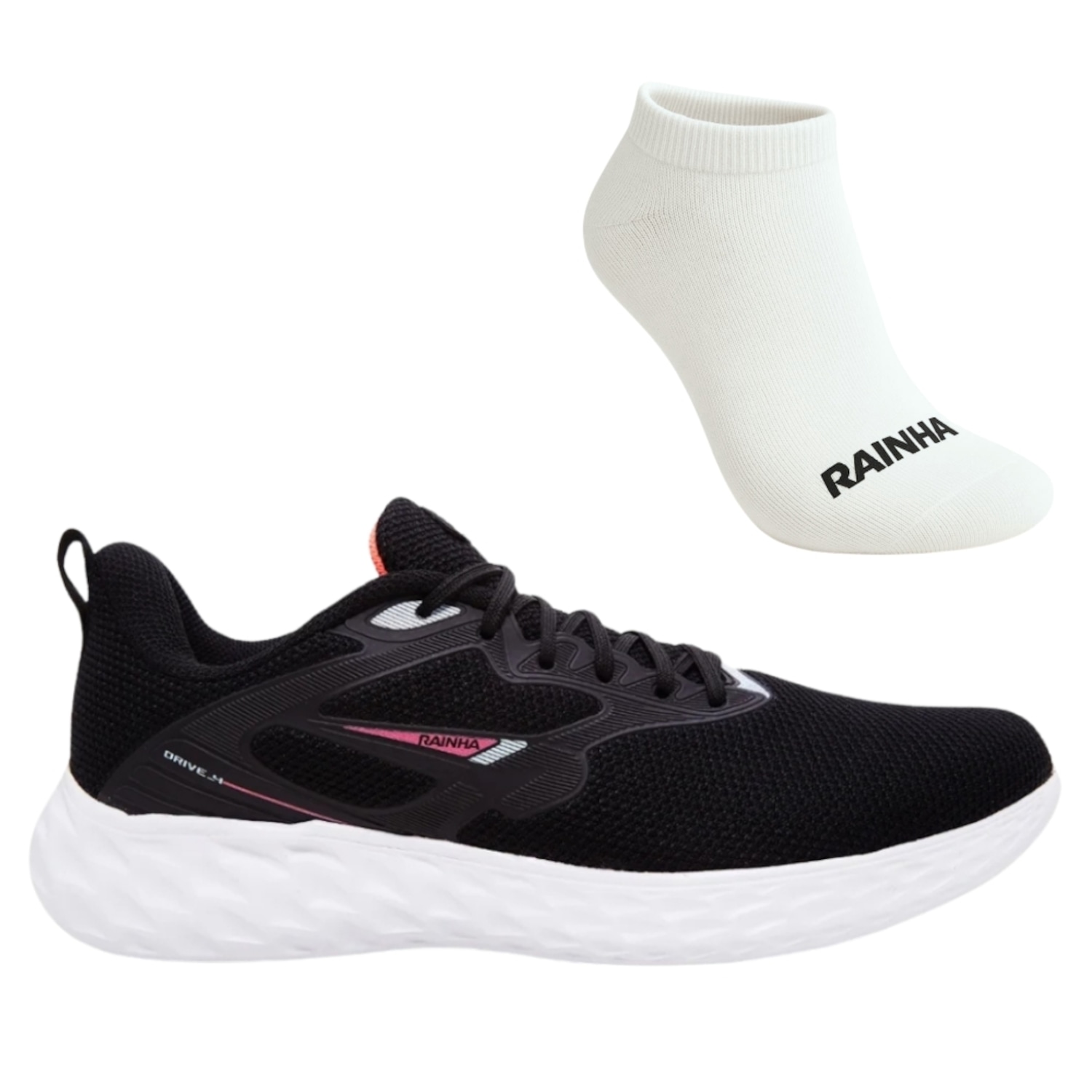 Tênis Feminino Rainha Drive IV + Par de Meia - Foto 1