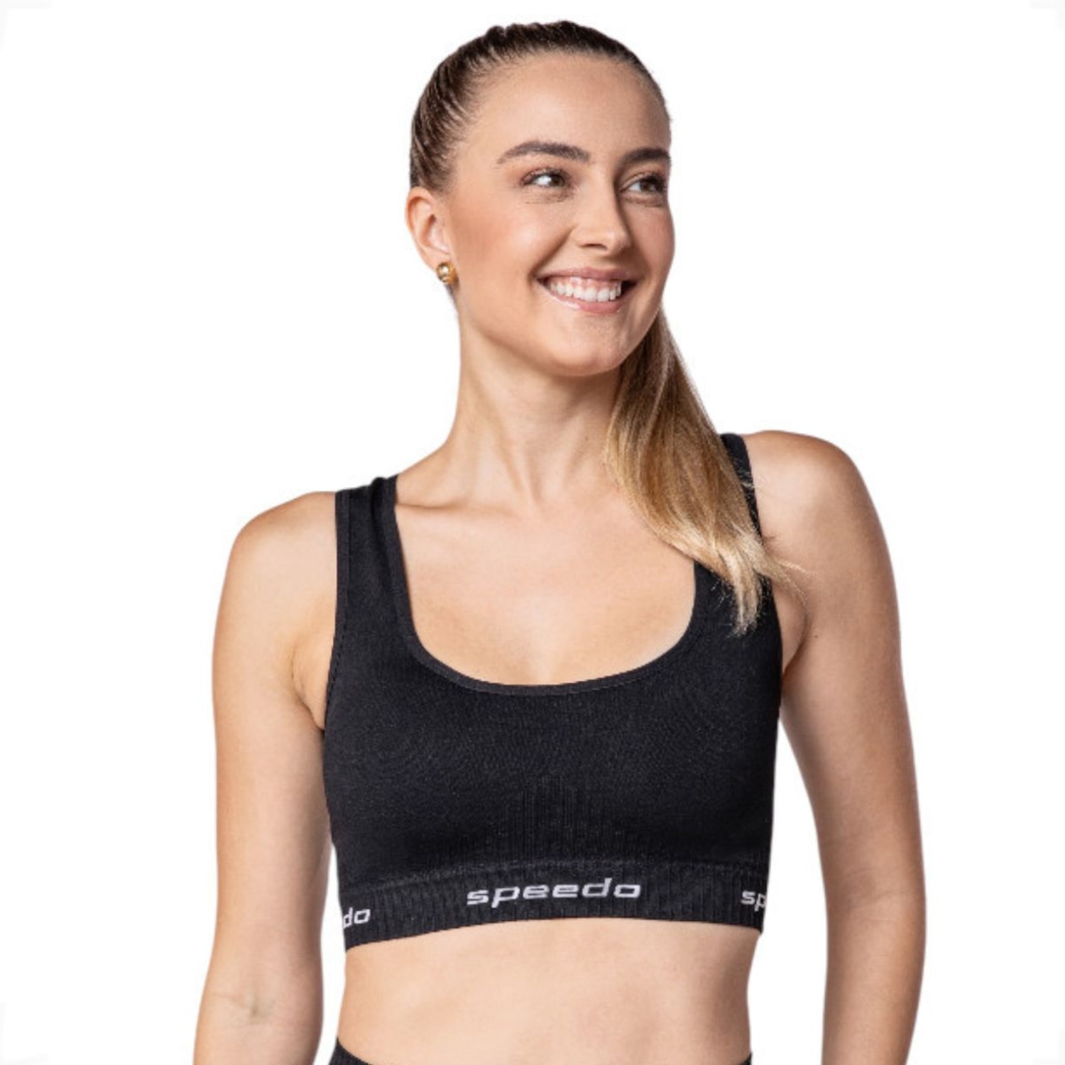 Top Cropped Speedo Detalhe Costas Feminino - Foto 1