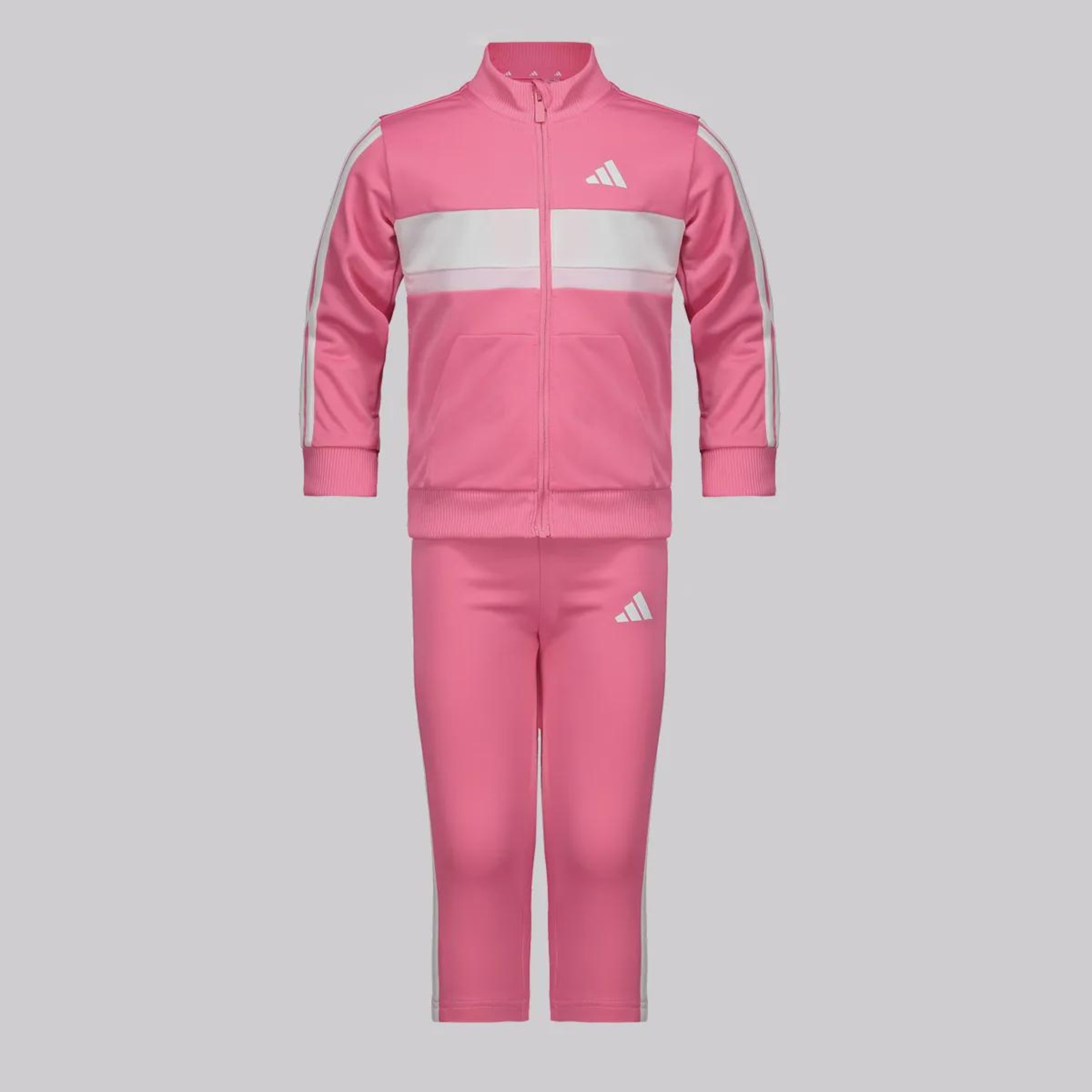 Agasalho Infantil adidas Tiberio 3 Stripes - Foto 1