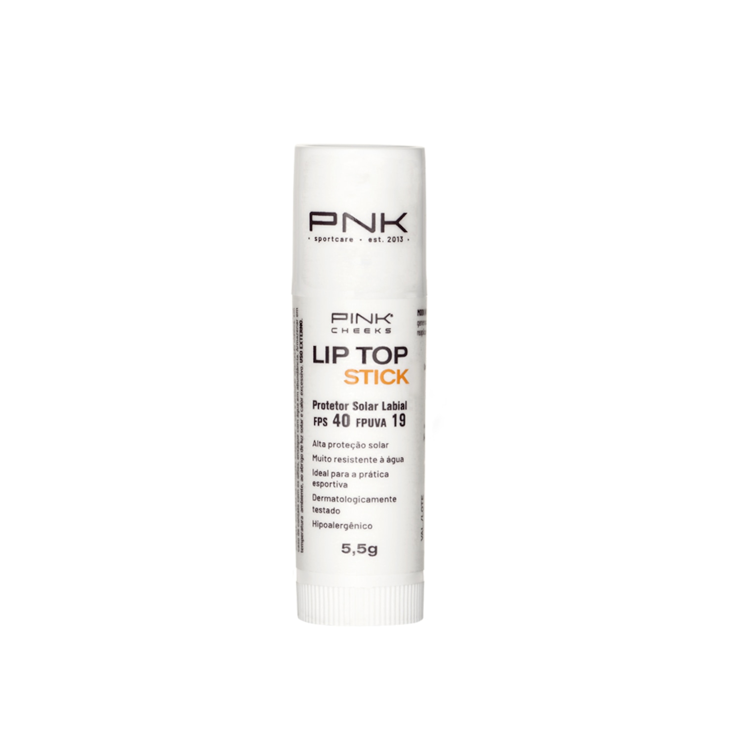 Protetor labial Pink Cheeks FPS40 Lip Top Stick 5,5g - Foto 2