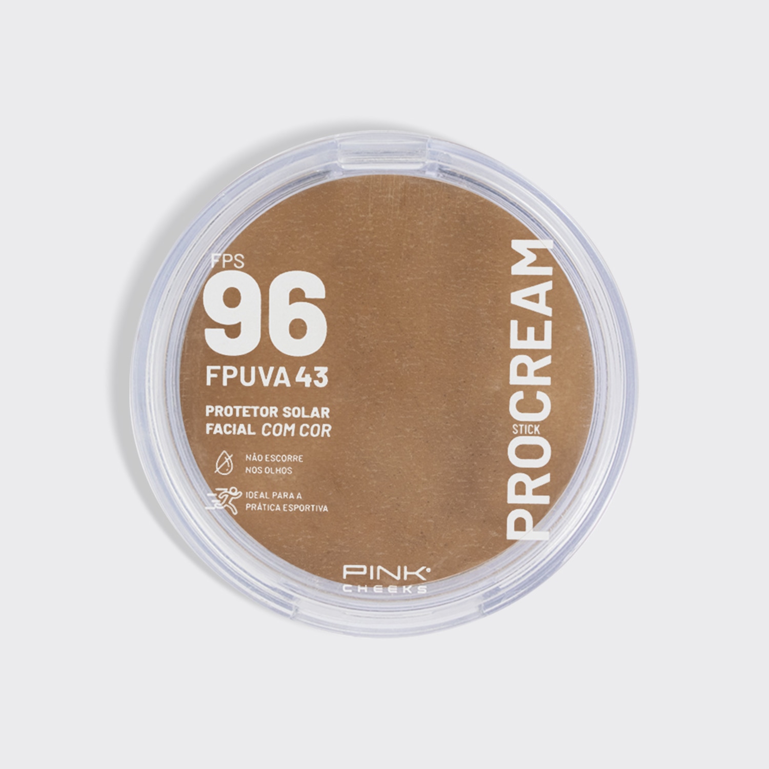 Pro Cream Protetor Solar Pink Cheeks Multifuncional FPS96 FPUVA43 14g - PRO30 - Foto 1