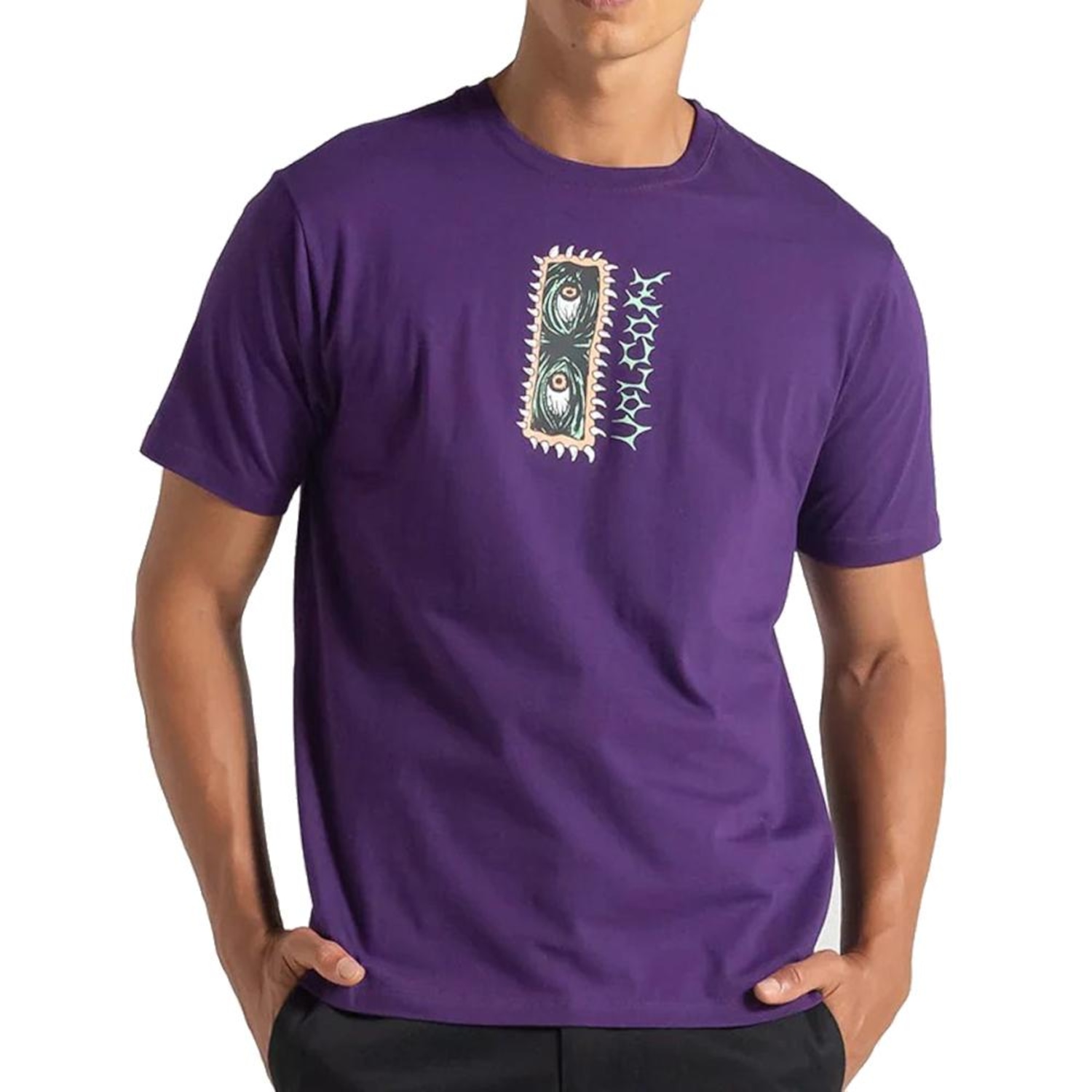Camiseta Volcom Eye Rust WT25 Masculina - Foto 1
