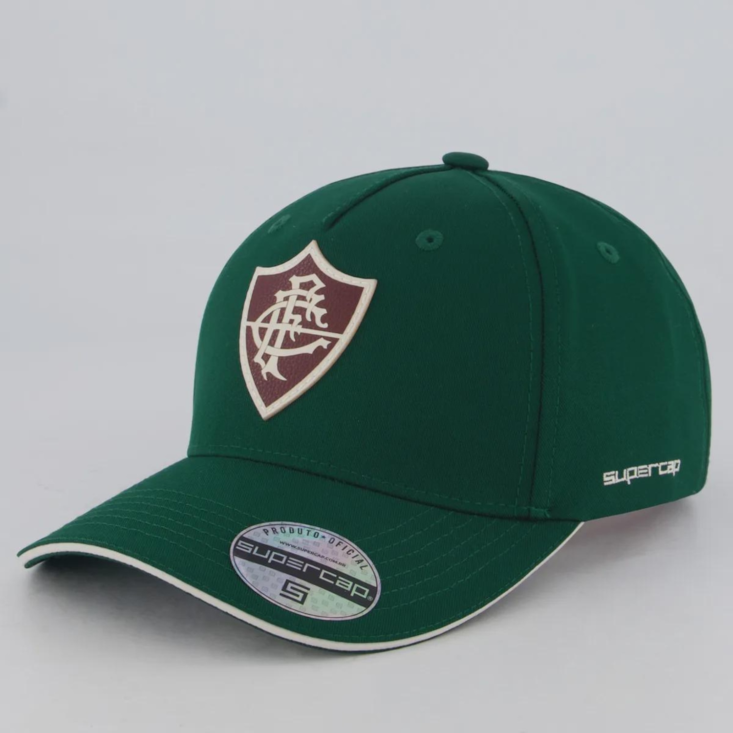 Boné Adulto do Fluminense Americano Aba Curva - Foto 1