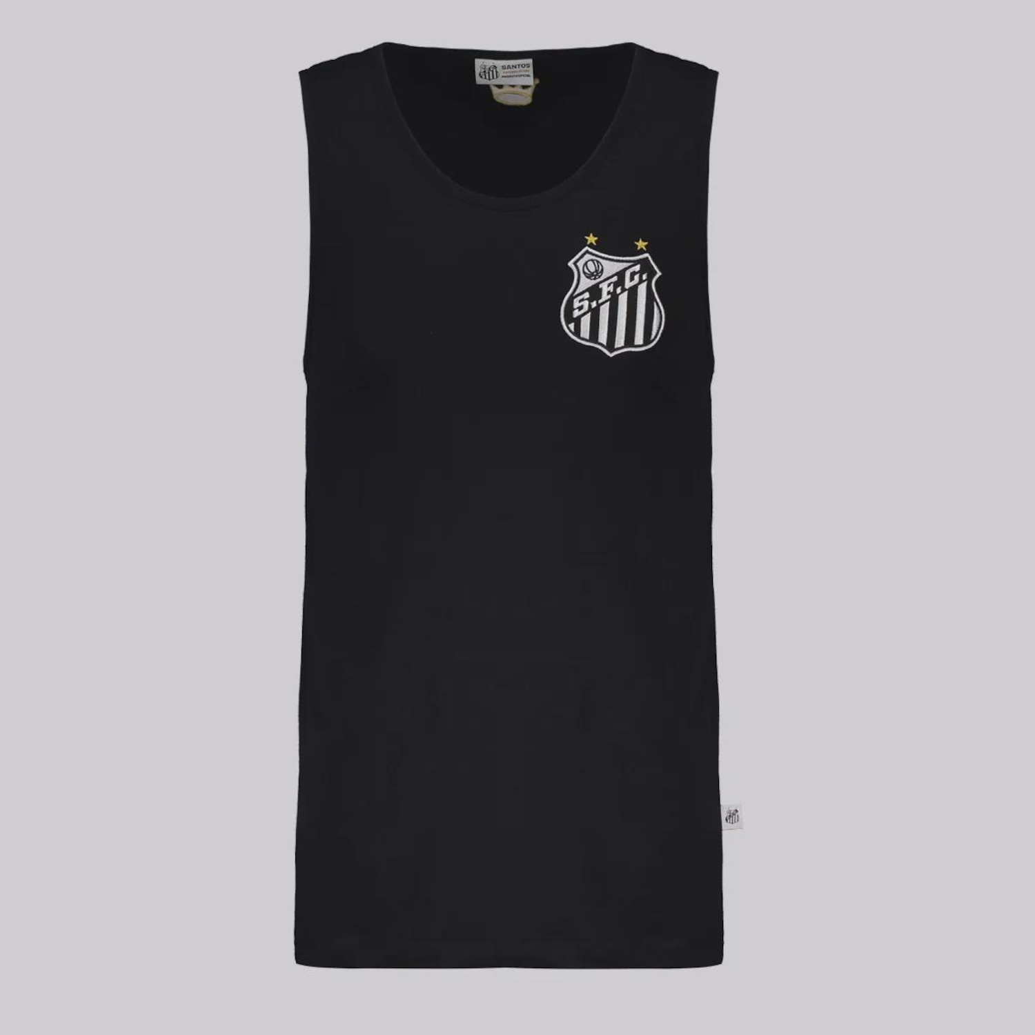 Camisa Regata do Santos Futfanatics Logo Masculina - Foto 1
