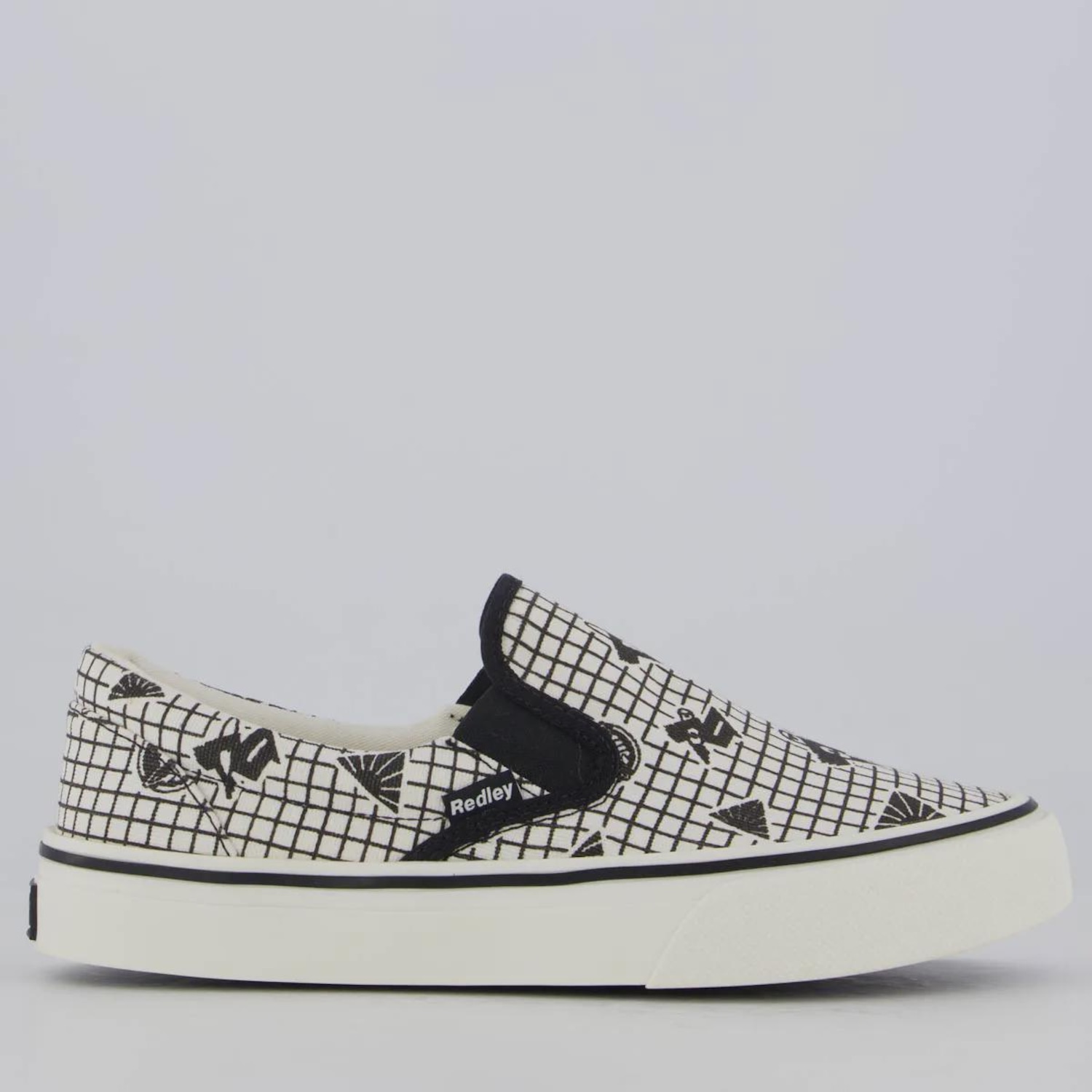 Tênis Unissex Redley Slip On Estampado - Foto 1
