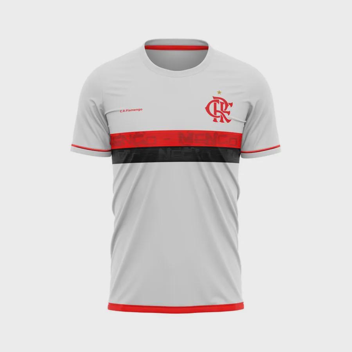 Camiseta do Flamengo Braziline Approval Infantil - Foto 1