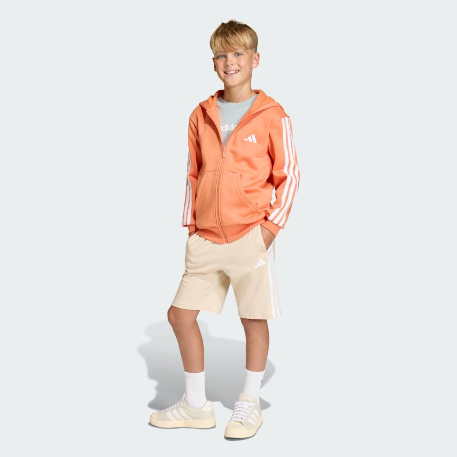 Short Infantil Adidas Essentials - Foto 4