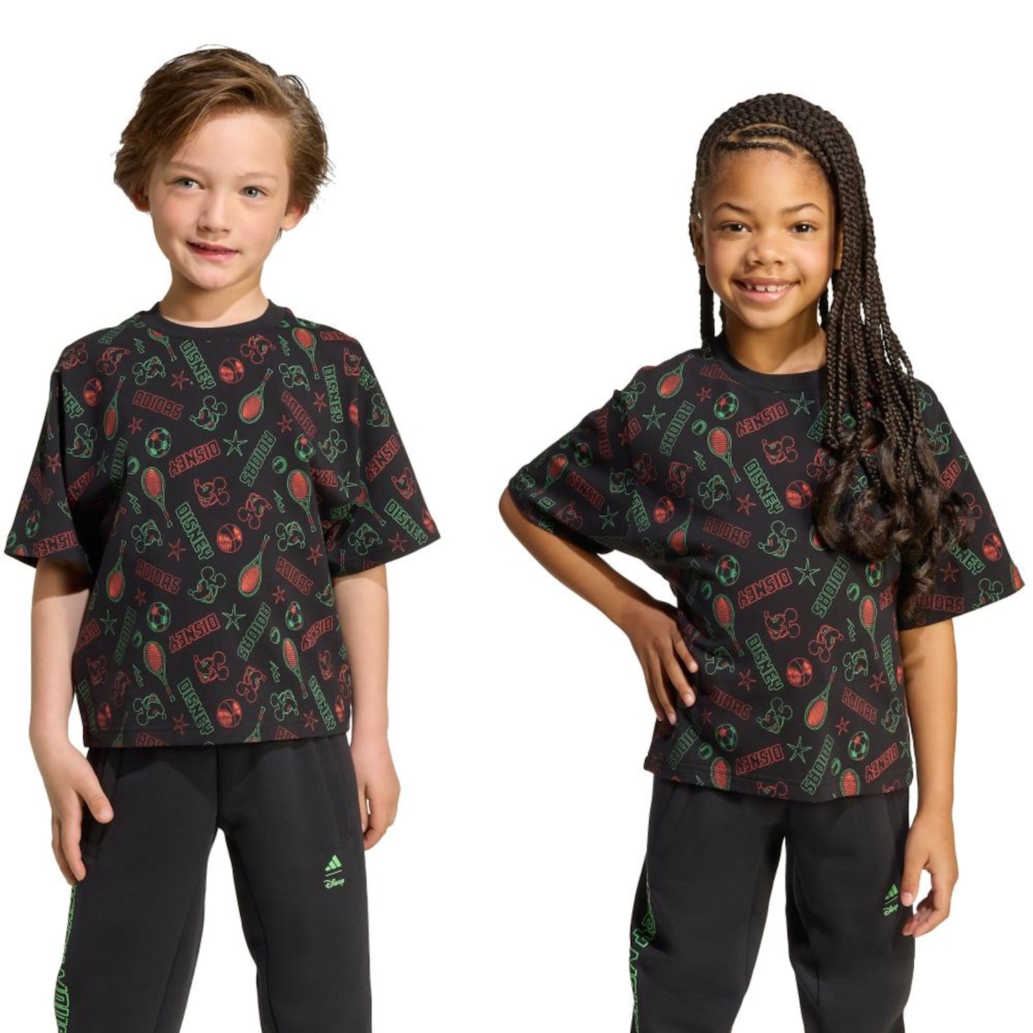 Camiseta Infantil Adidas Disney Mickey Mouse - Foto 1