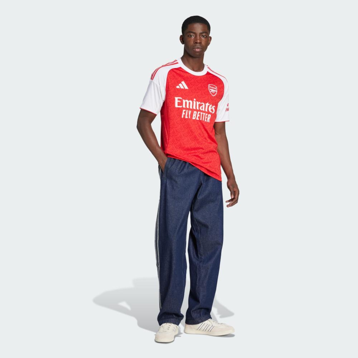 Camisa I Arsenal 25/26 Masculina Adidas - Foto 4
