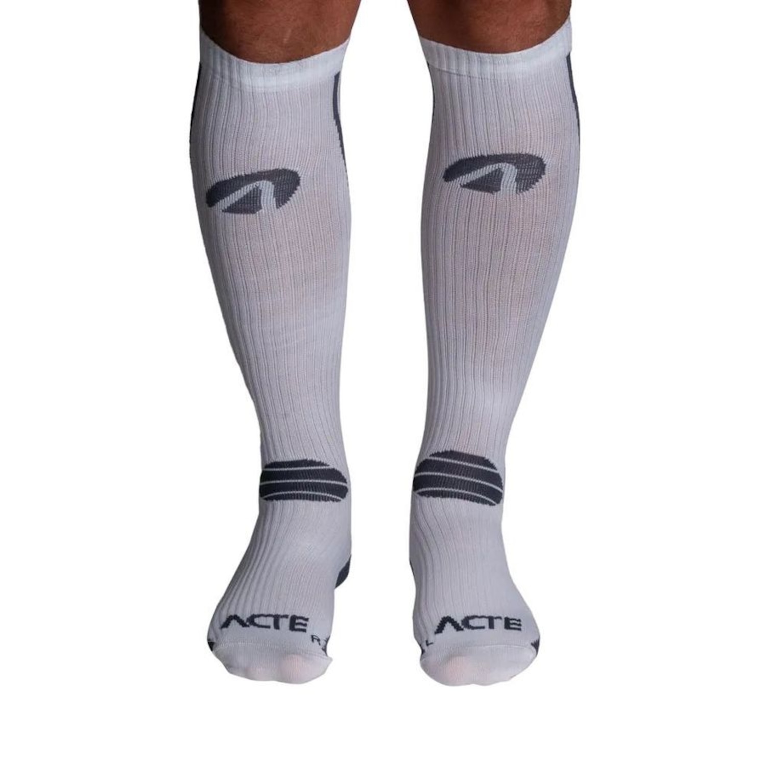 Meia Cano Alto Acte Sports Compressão - Masculina - Foto 1