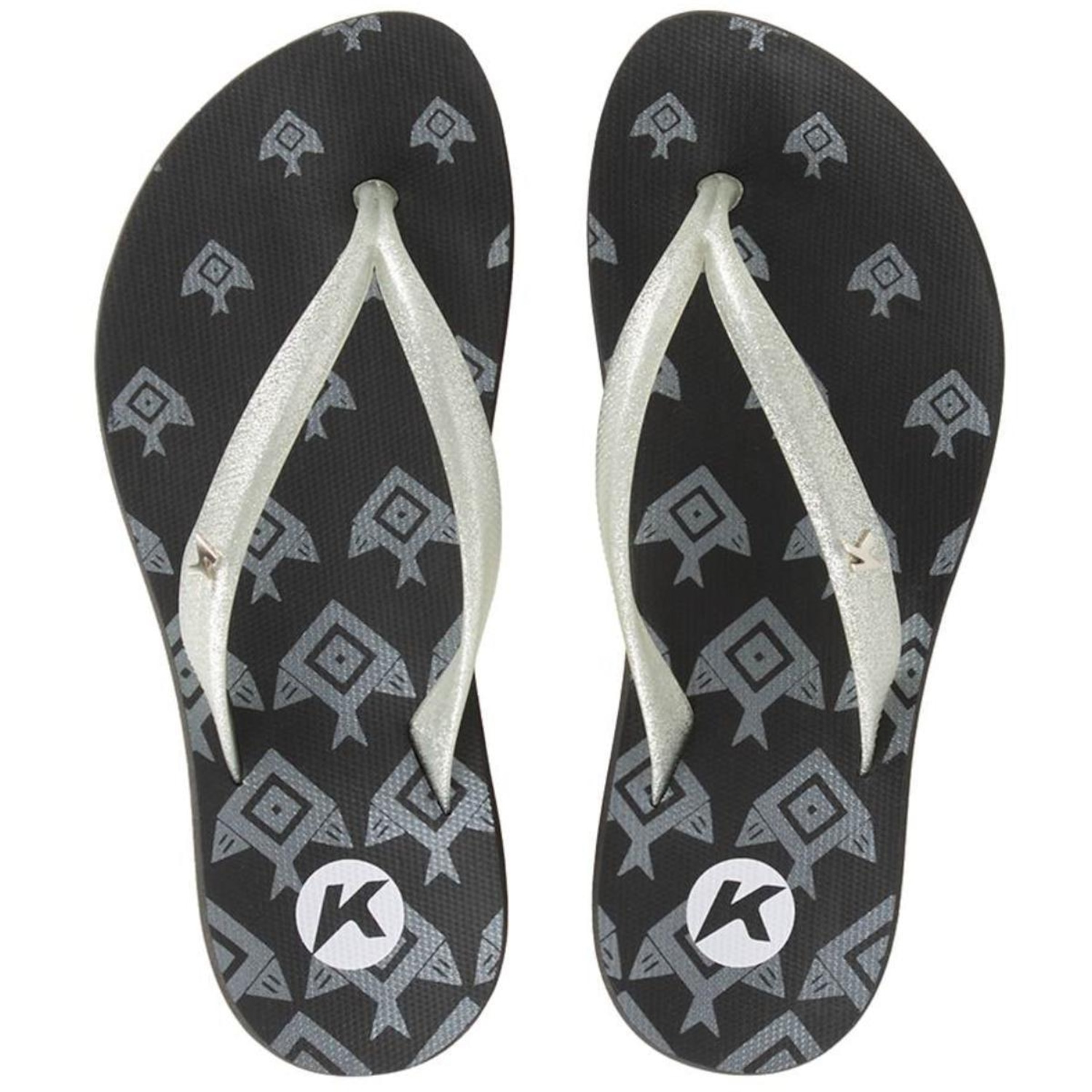 Chinelo Kenner Ibiza Geopeixe Feminino - Foto 1