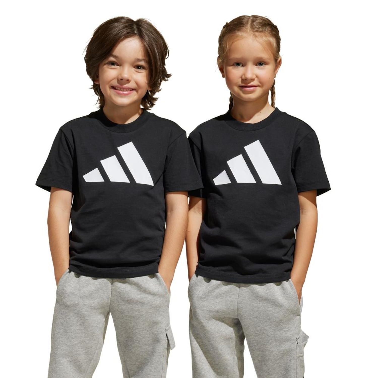 Camiseta Infantil Adidas Essentials - Foto 1