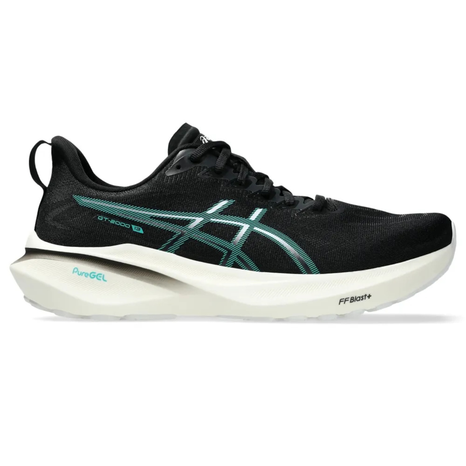 Tênis Masculino Asics GT-2000 13 Black Wave - Foto 1