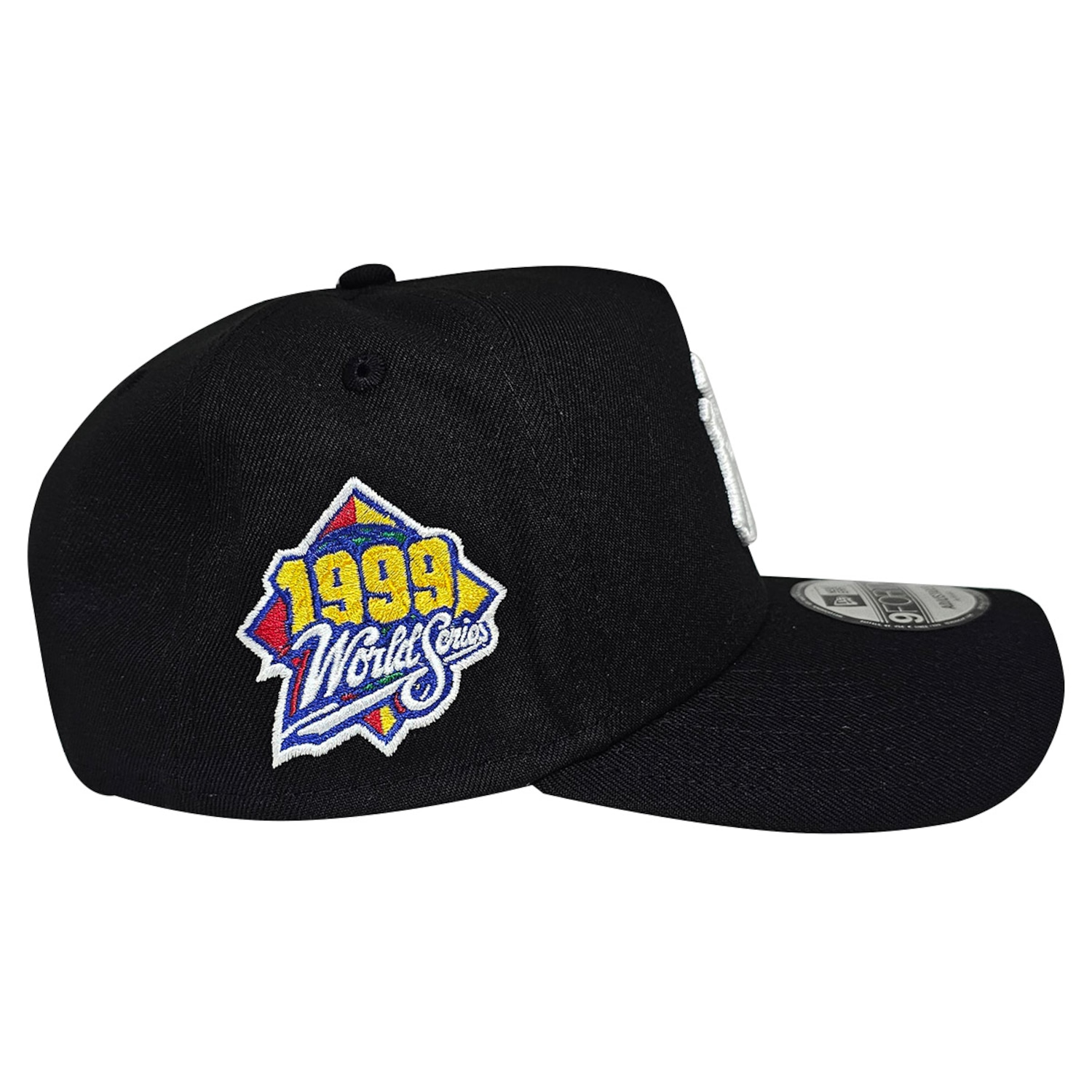 Boné Unissex New Era 9FORTY A-Frame New York Yankees 99WS Aba Curva - Foto 3