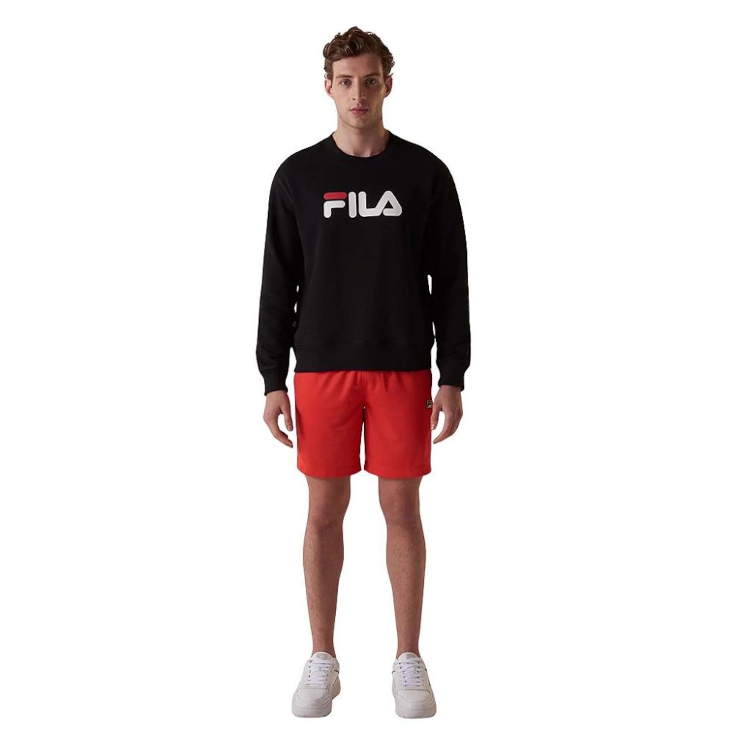Blusão de Moletom Fila Comfort Letter III - Masculina - Foto 3