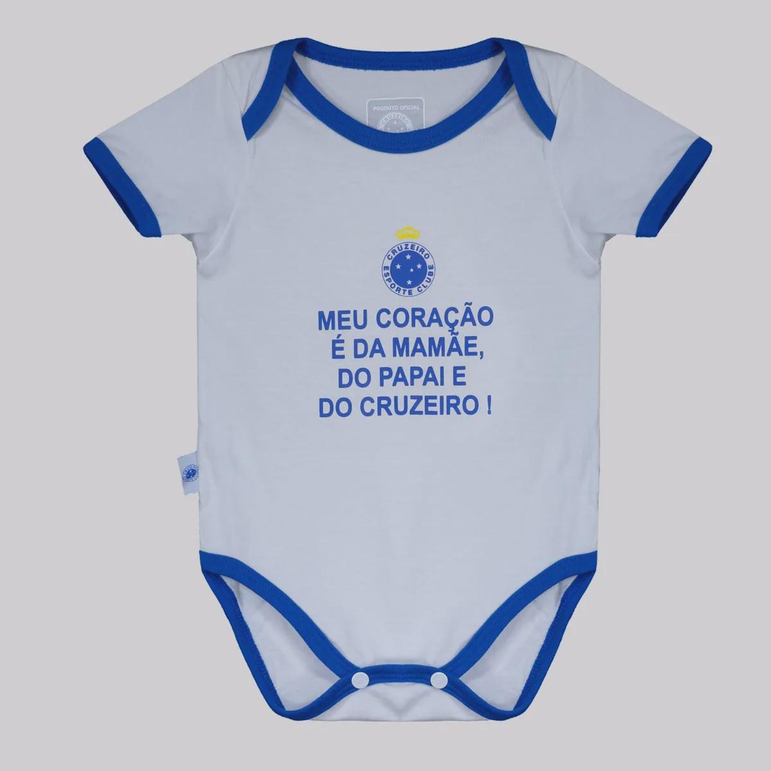 Body do Cruzeiro Futfanatics Meu coração Infantil - Foto 1