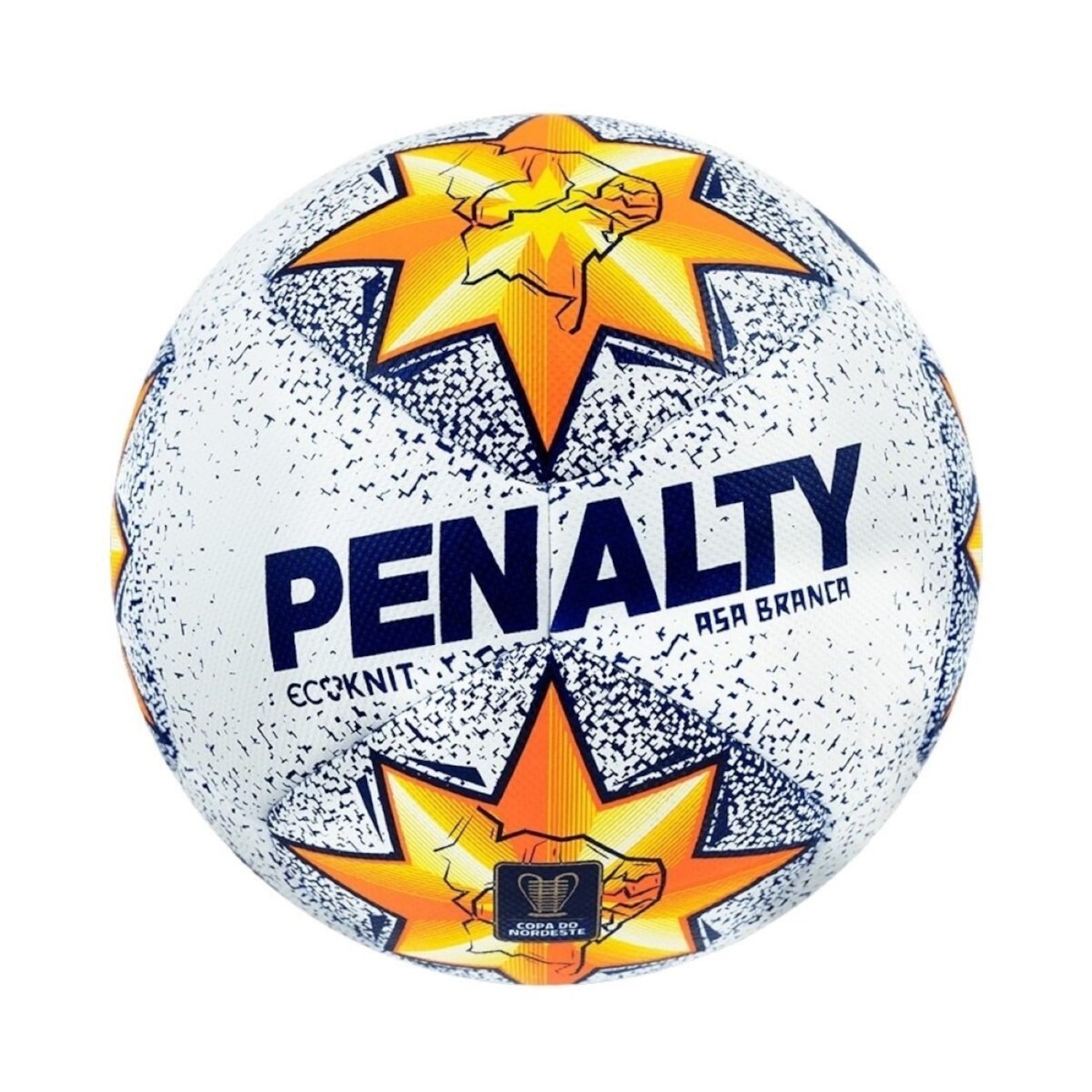 Bola de Futebol de Campo Penalty Asa Branca Ecoknit Copa Do Nordeste PRO - Foto 1