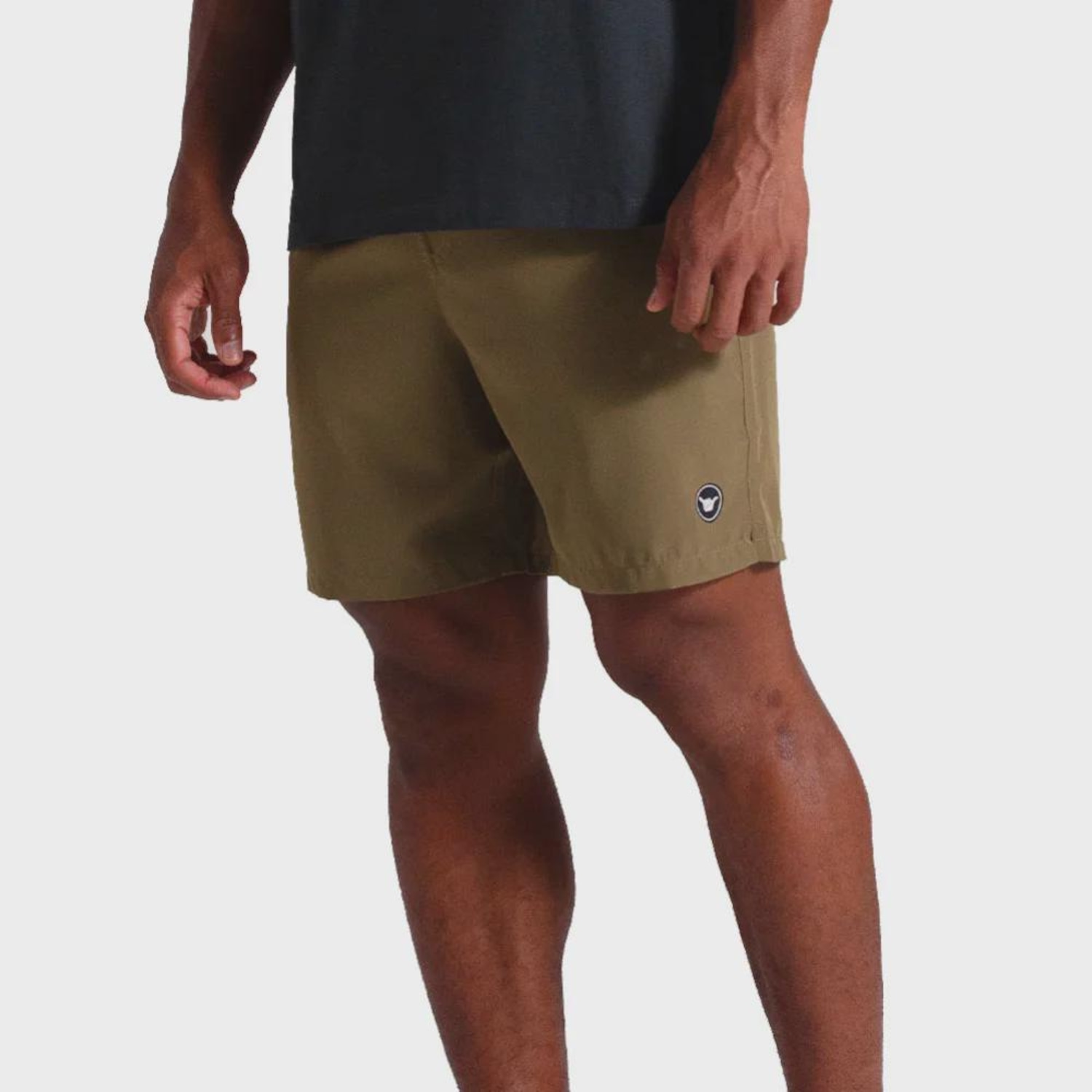 Bermuda Hang Loose Landscape Kaki Masculina - Foto 3