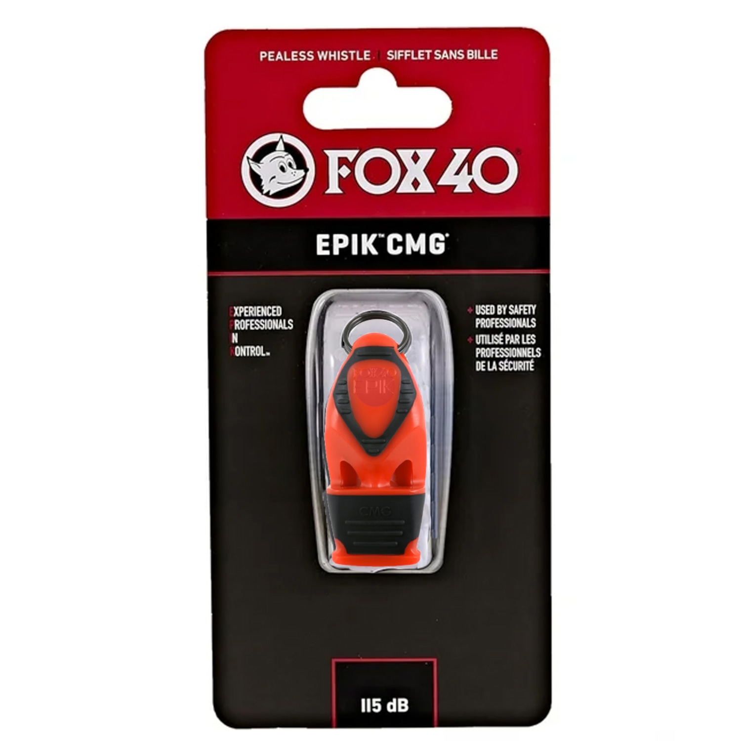 Apito Fox 40 Epik Cmg com Prot. Silicone Exp Profissional - Foto 3