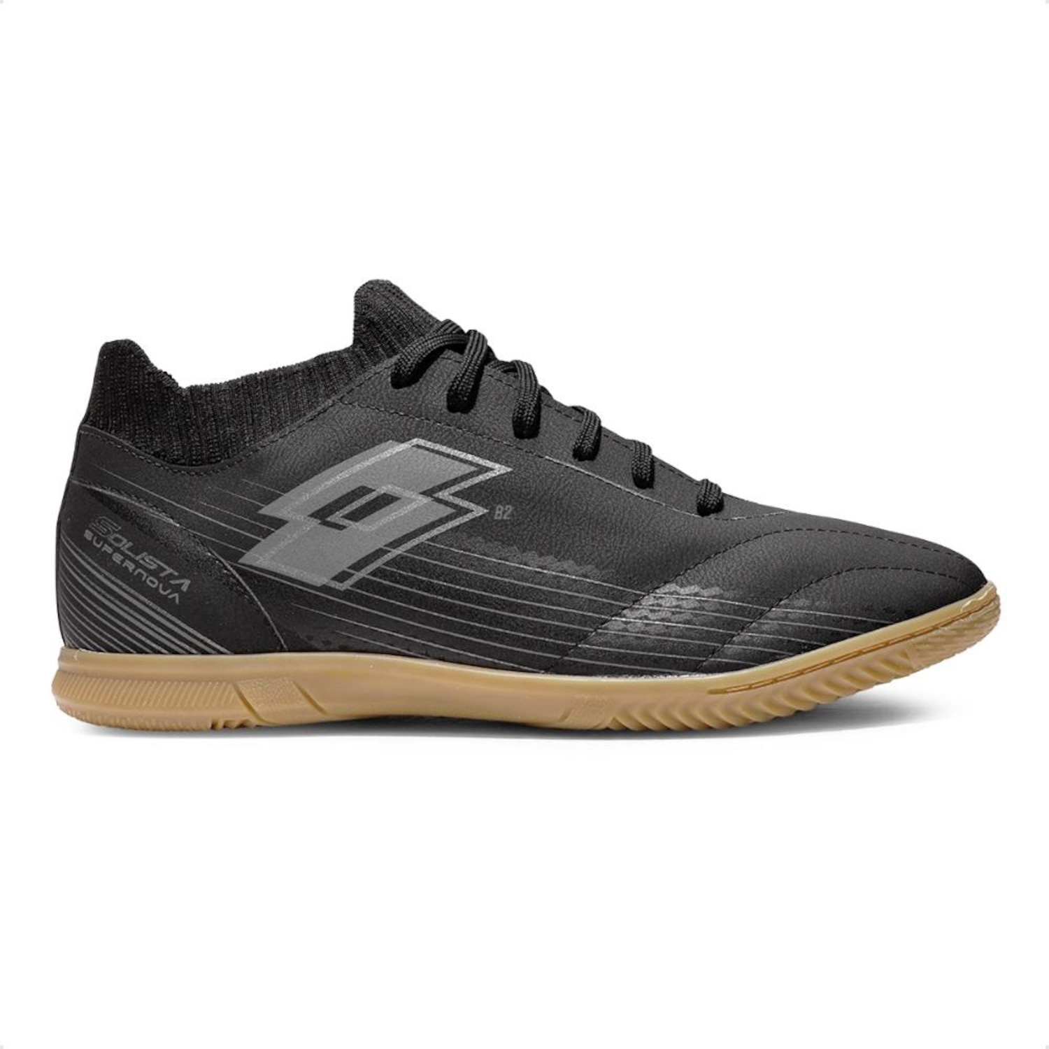 Chuteira de Futsal Adulto Lotto Solista Supernova - Foto 1