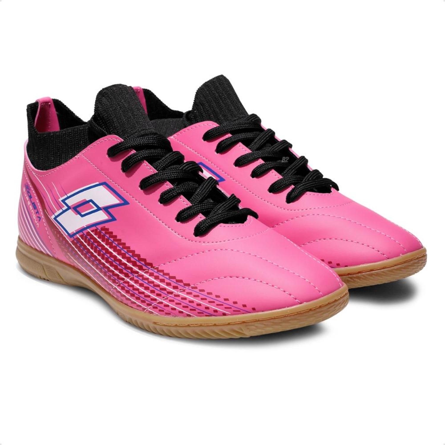Chuteira de Futsal Adulto Lotto Solista Supernova - Foto 3