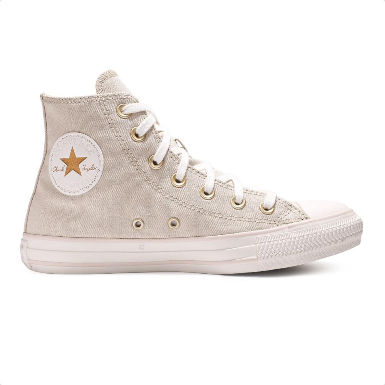 Tênis  Cano Alto Feminino Converse Chuck Taylor All Star Summer Metals - Foto 1