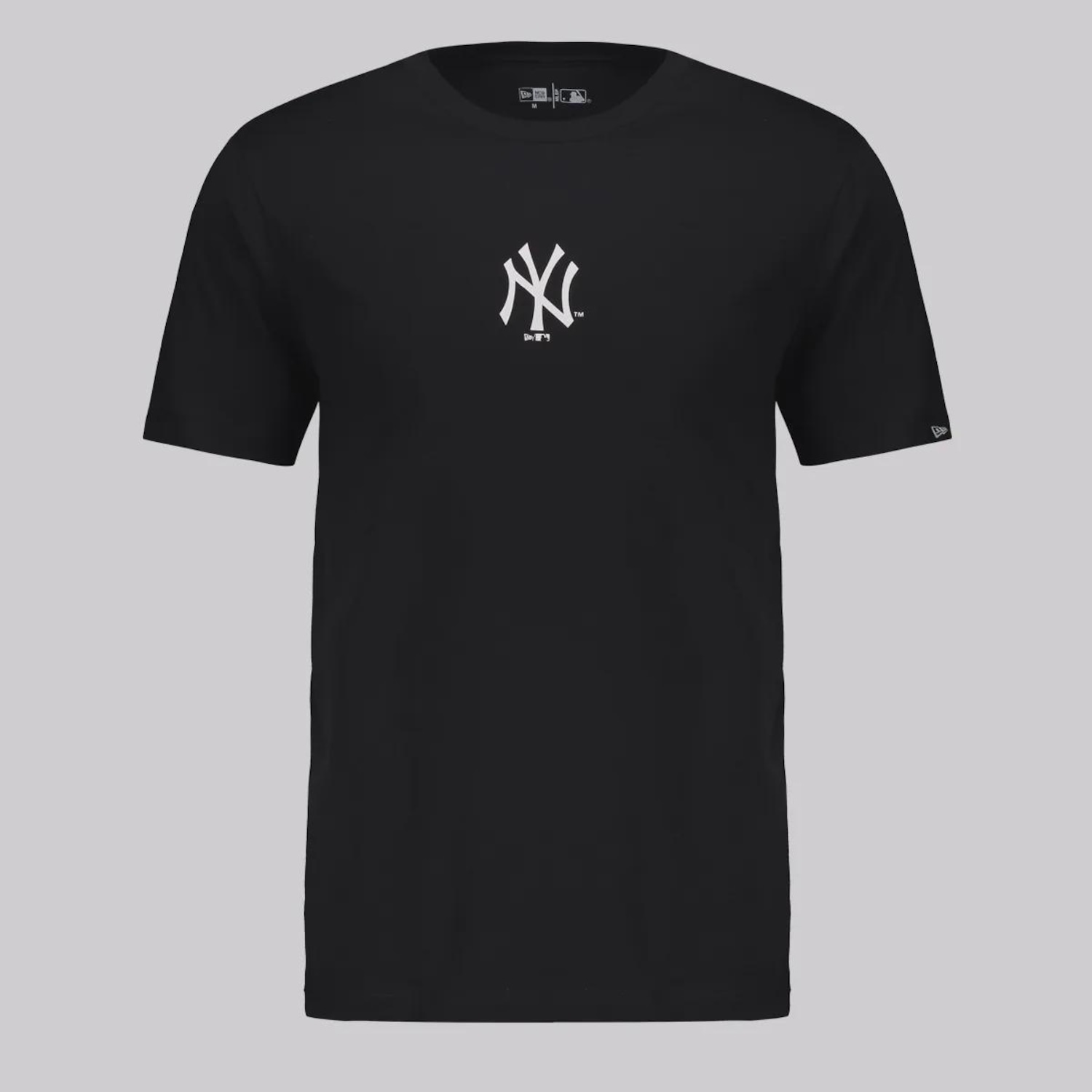 Camiseta New Era MLB New York Yankees Basica Masculina - Foto 1