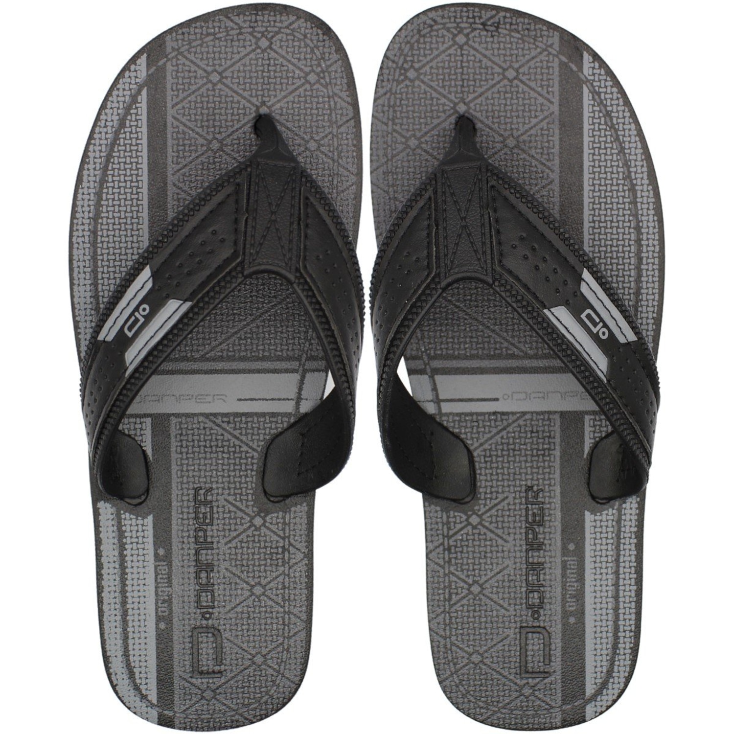 Chinelo Masculino Danper Havana Tira Reforçada De Dedo - Foto 1