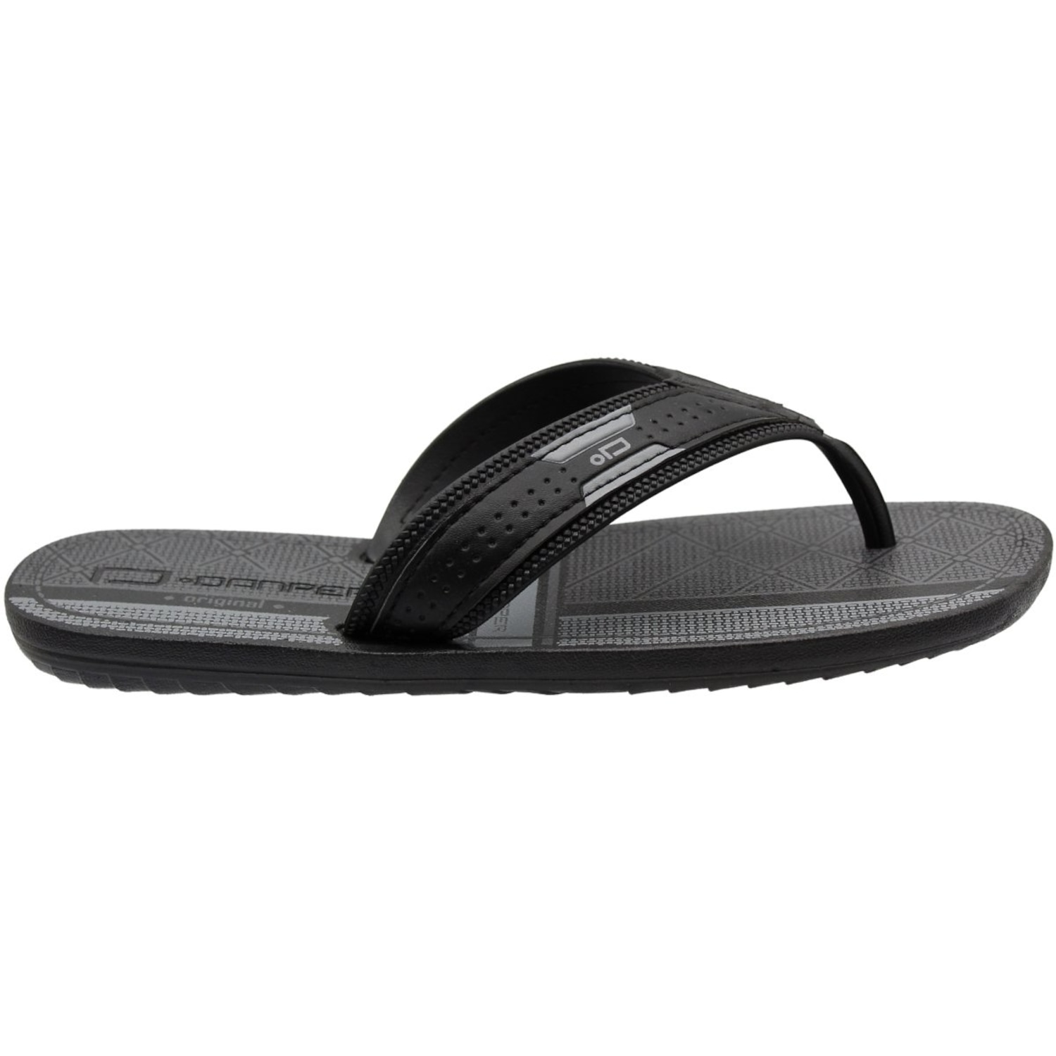 Chinelo Masculino Danper Havana Tira Reforçada De Dedo - Foto 2