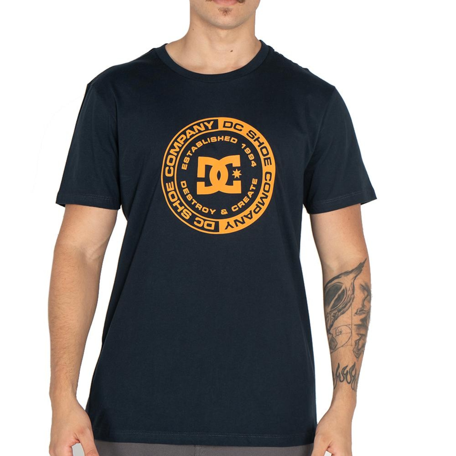 Camiseta Masculina DC Shoes DC Corpo - Foto 1