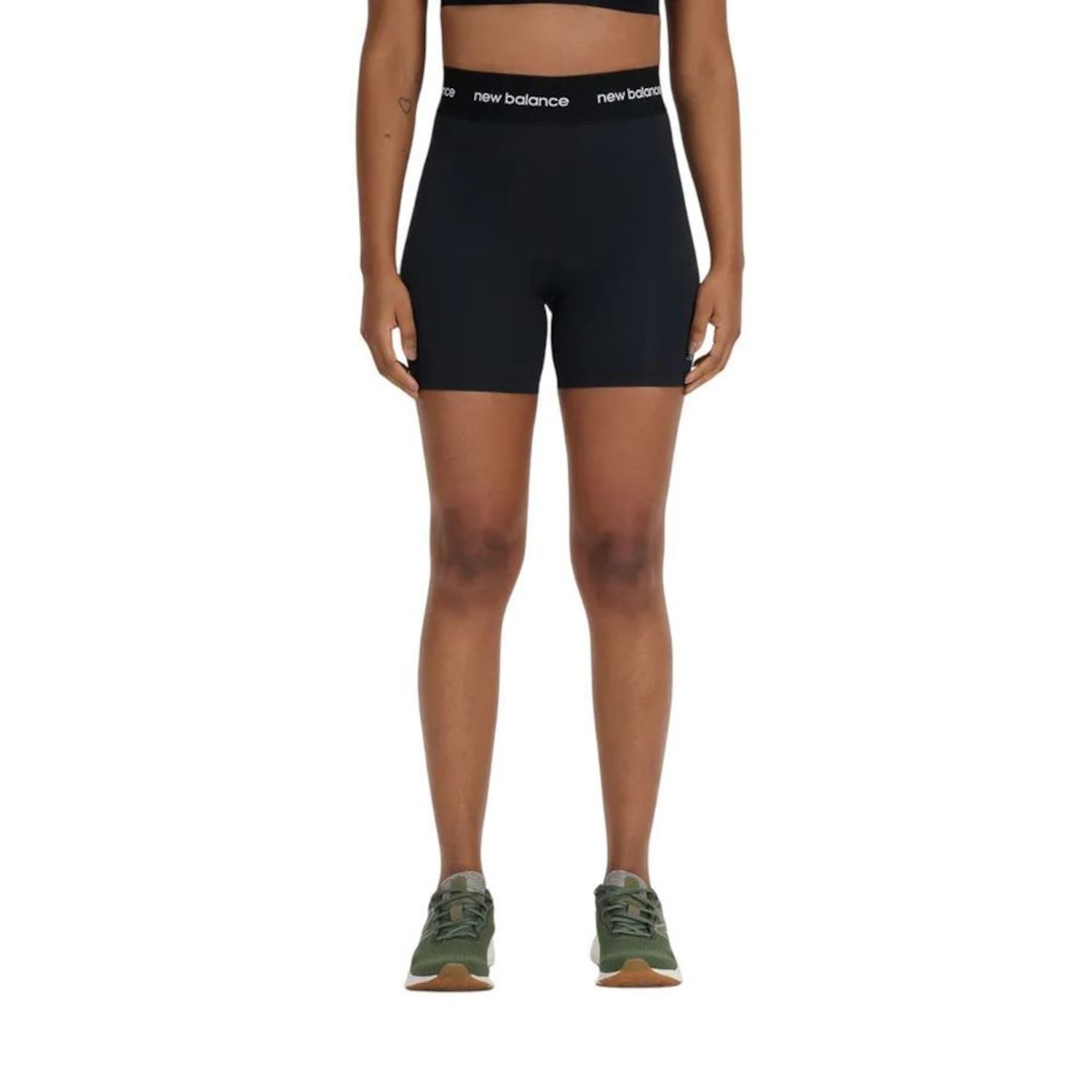Bermuda Feminina New Balance Sport Essentials Active - Foto 1