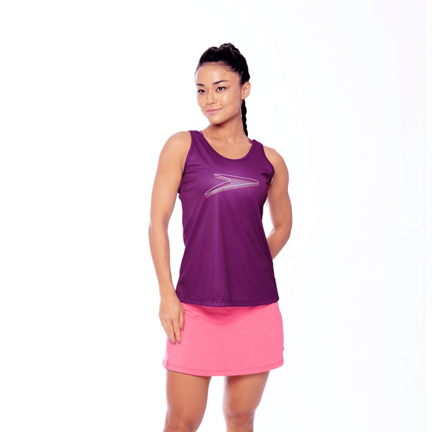 Camiseta Regata Feminina Speedo Identity - Foto 1