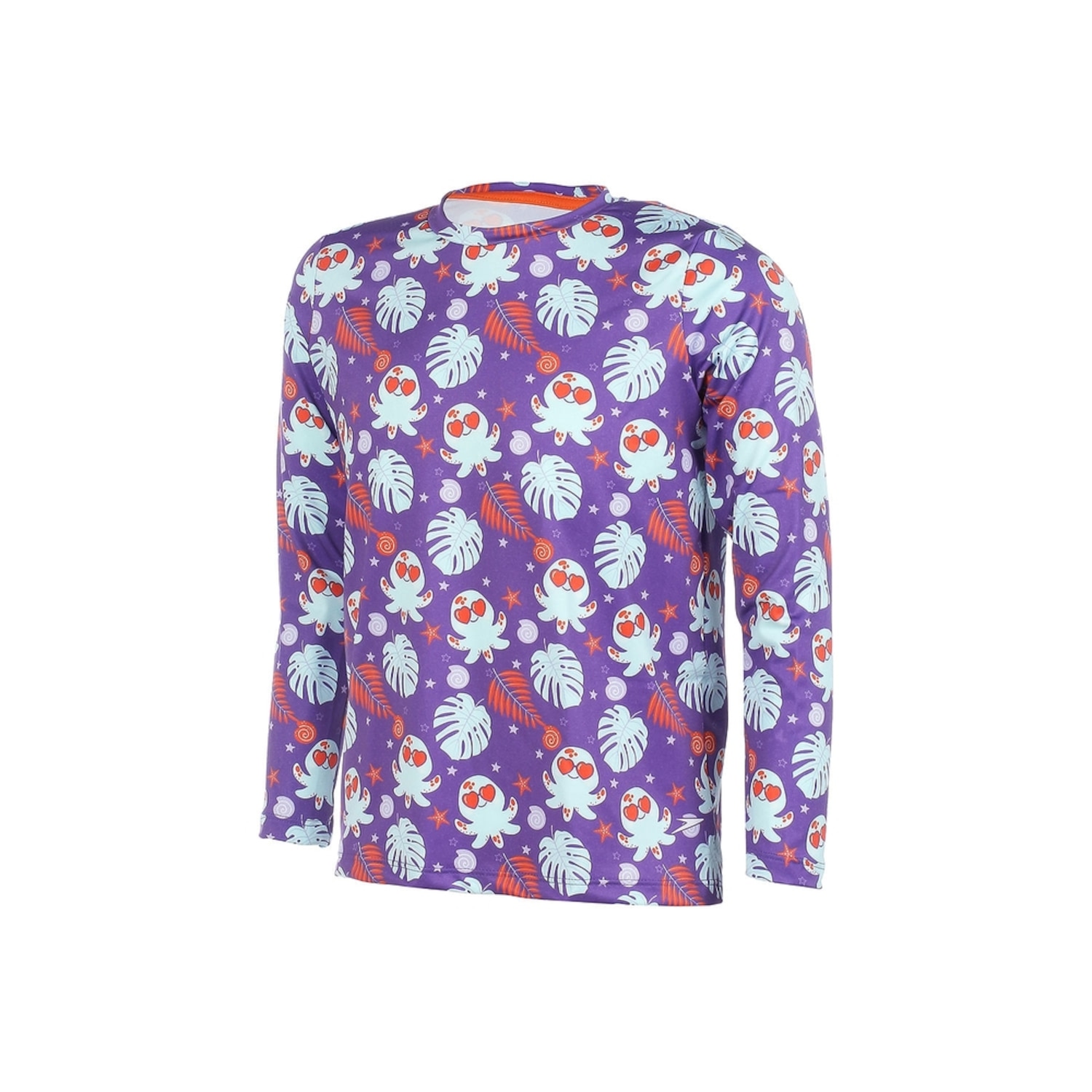 Camiseta Infantil Speedo Manga Longa Polvo Fofo - Foto 3