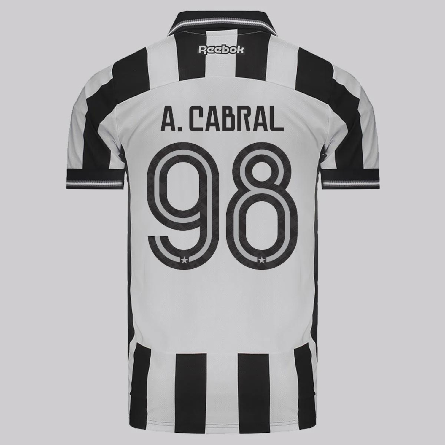 Camisa do Botafogo Reebok I 2025 98 A. Cabral Masculina - Foto 2