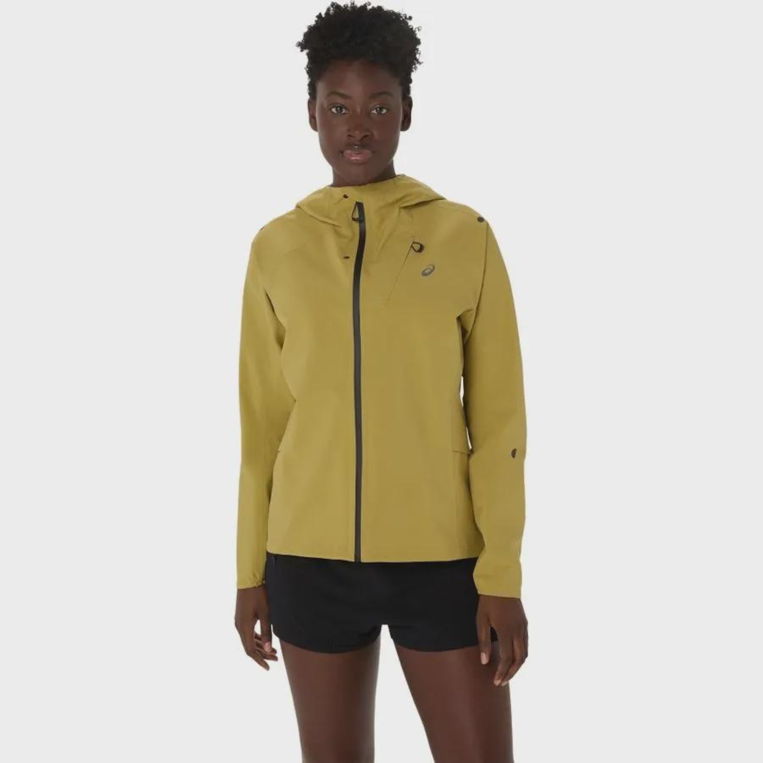 Jaqueta Asics Metarun Impermeável Feminino - Foto 1