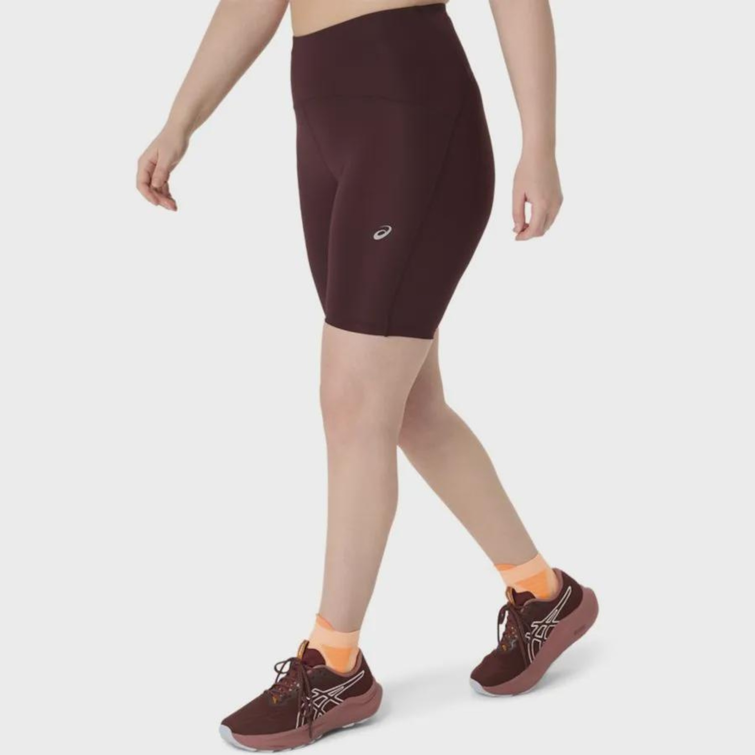 Shorts Asics Sprinter Road Cintura Alta 8In Feminino - Foto 2