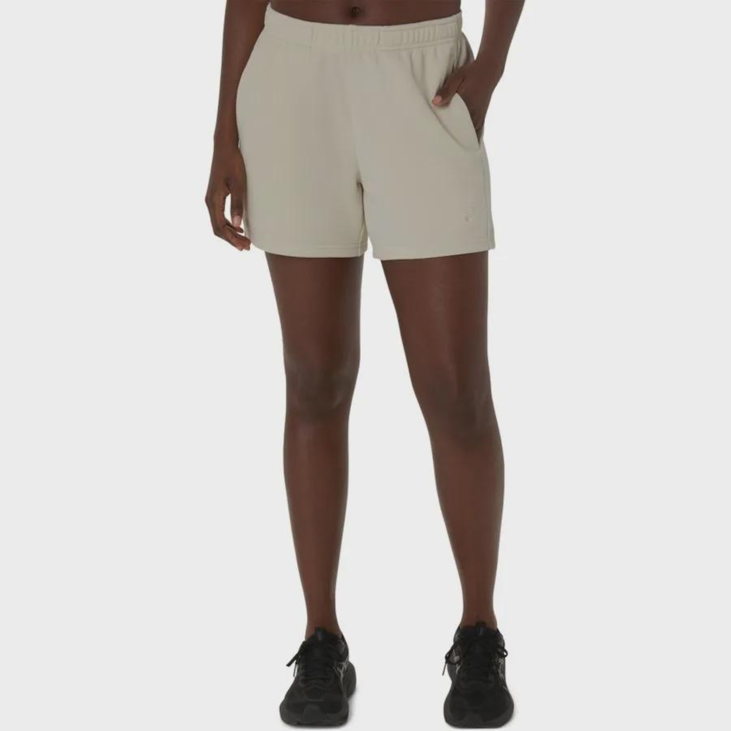 Shorts Asics French Terry 5In Feminino - Foto 1