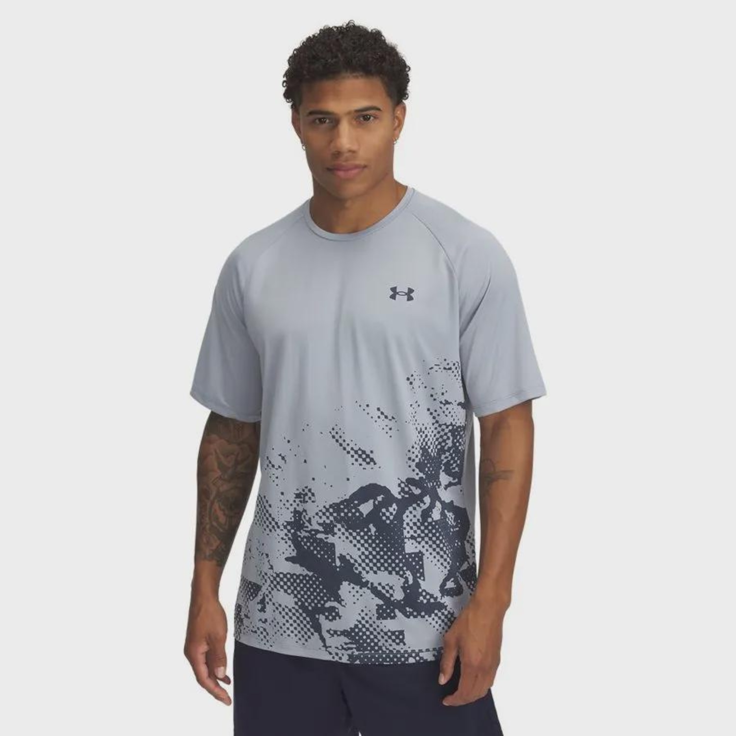 Camiseta Under Armour Tech Fade Masculino - Foto 1