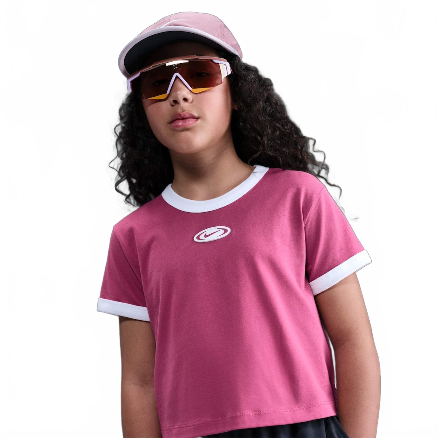 Camiseta Nike Sportswear Y2K Star Infantil - Foto 1