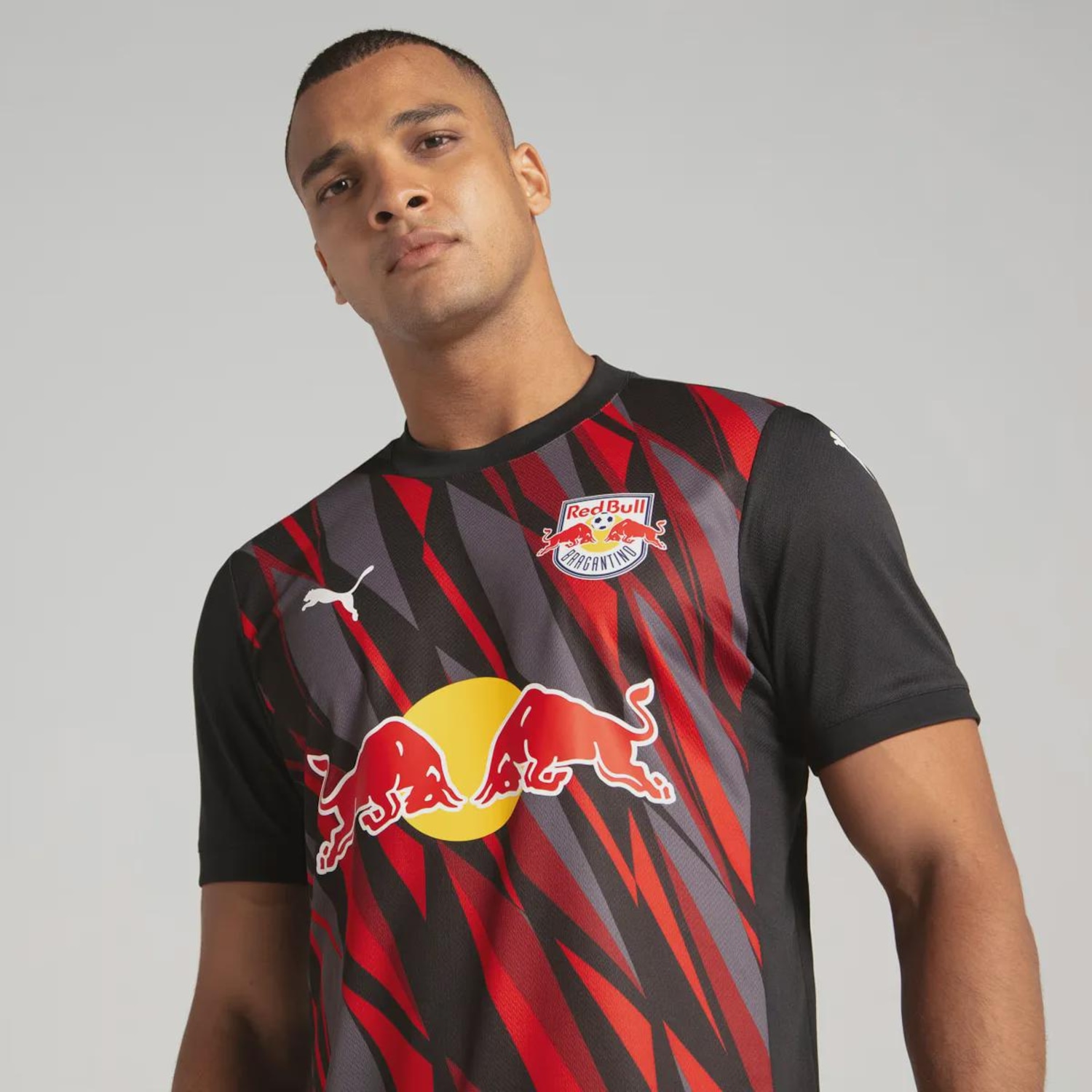 Camisa Puma Red Bull Bragantino III 25/26 Masculina - Foto 1